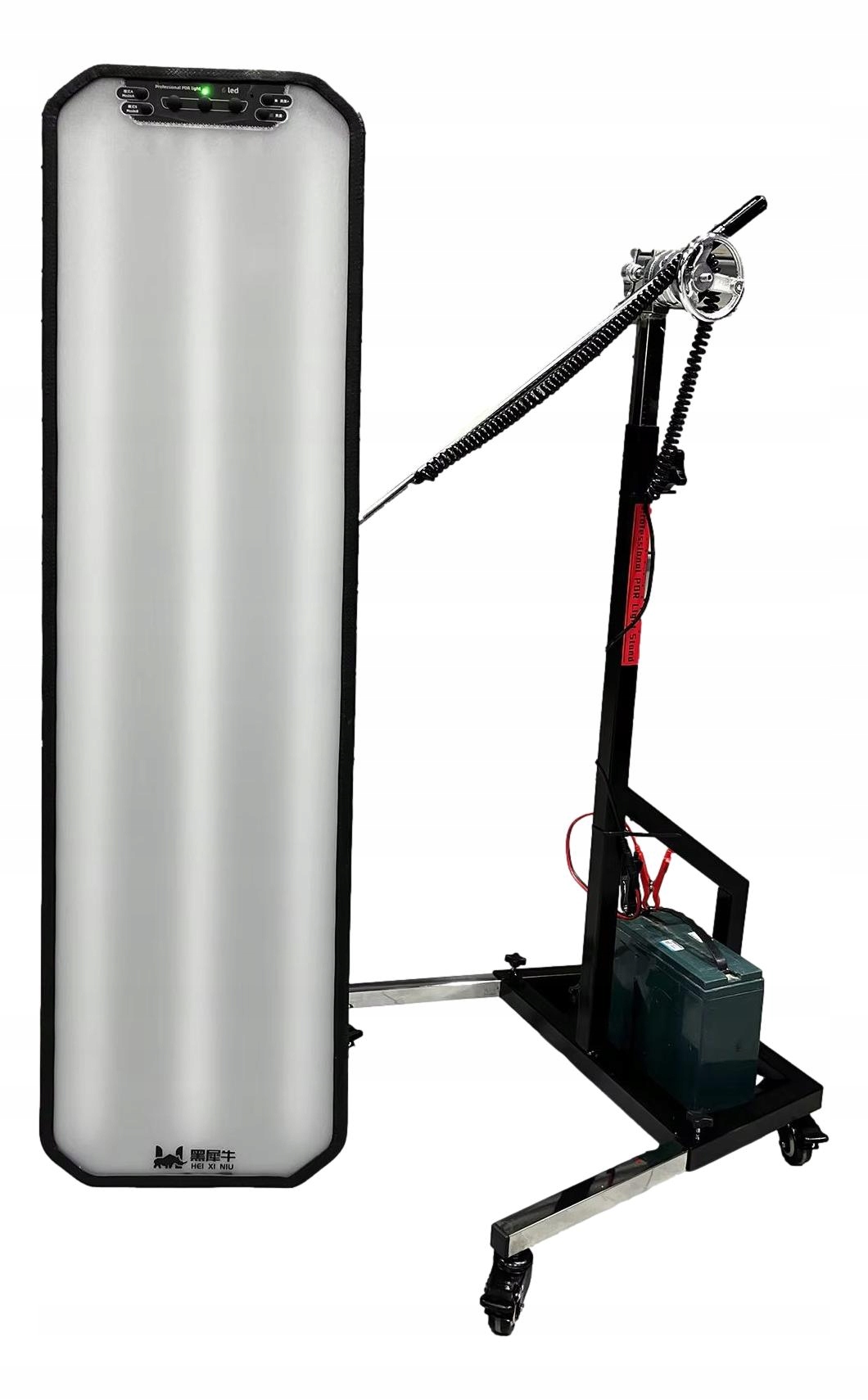 Tieňová lampa Pdr na odstraňovanie preliačin, stacionárna oprava bez lakovania