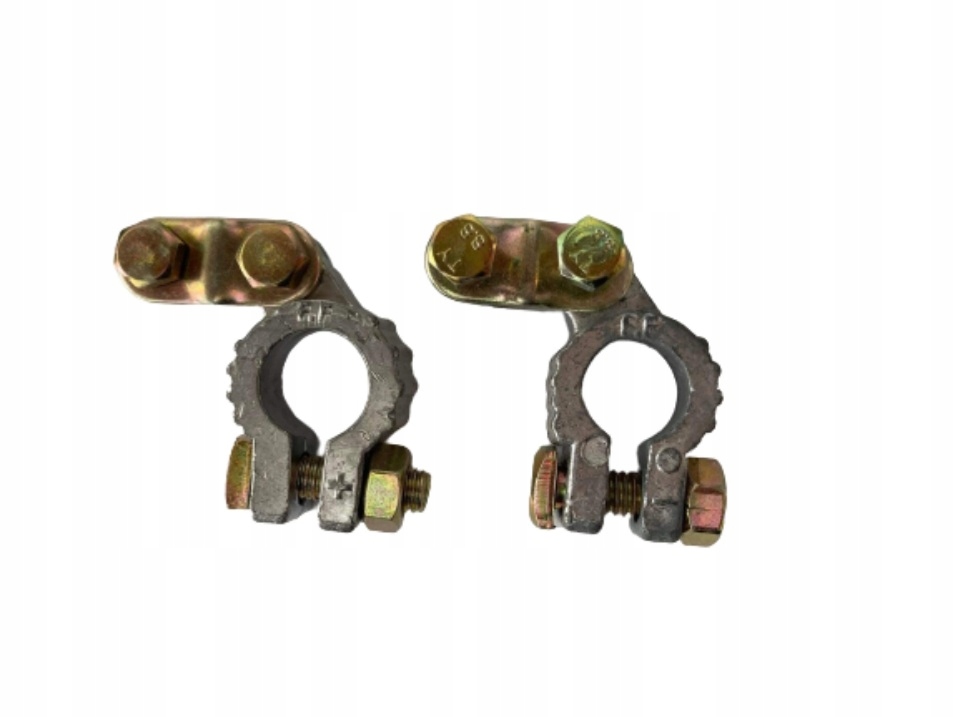 KLEMY OŁOWIANE ZESTAW + i - ZACISK AKUMULATORA