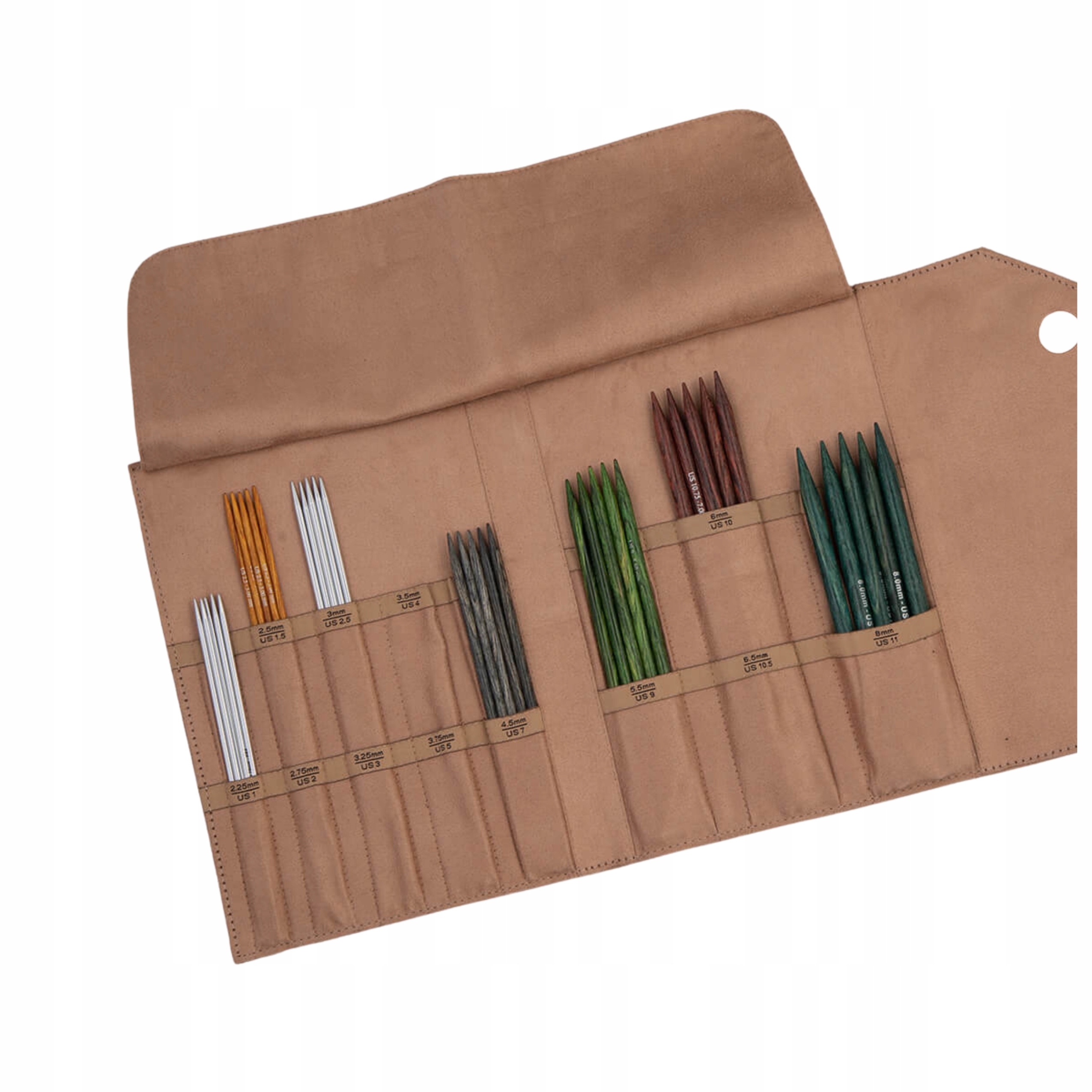 pouzdro organizér na drátky pro ponožky Knitpro Clay