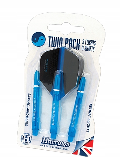 ZESTAW SHAFTY I PIÓRKA - HARROWS TWIN PACK