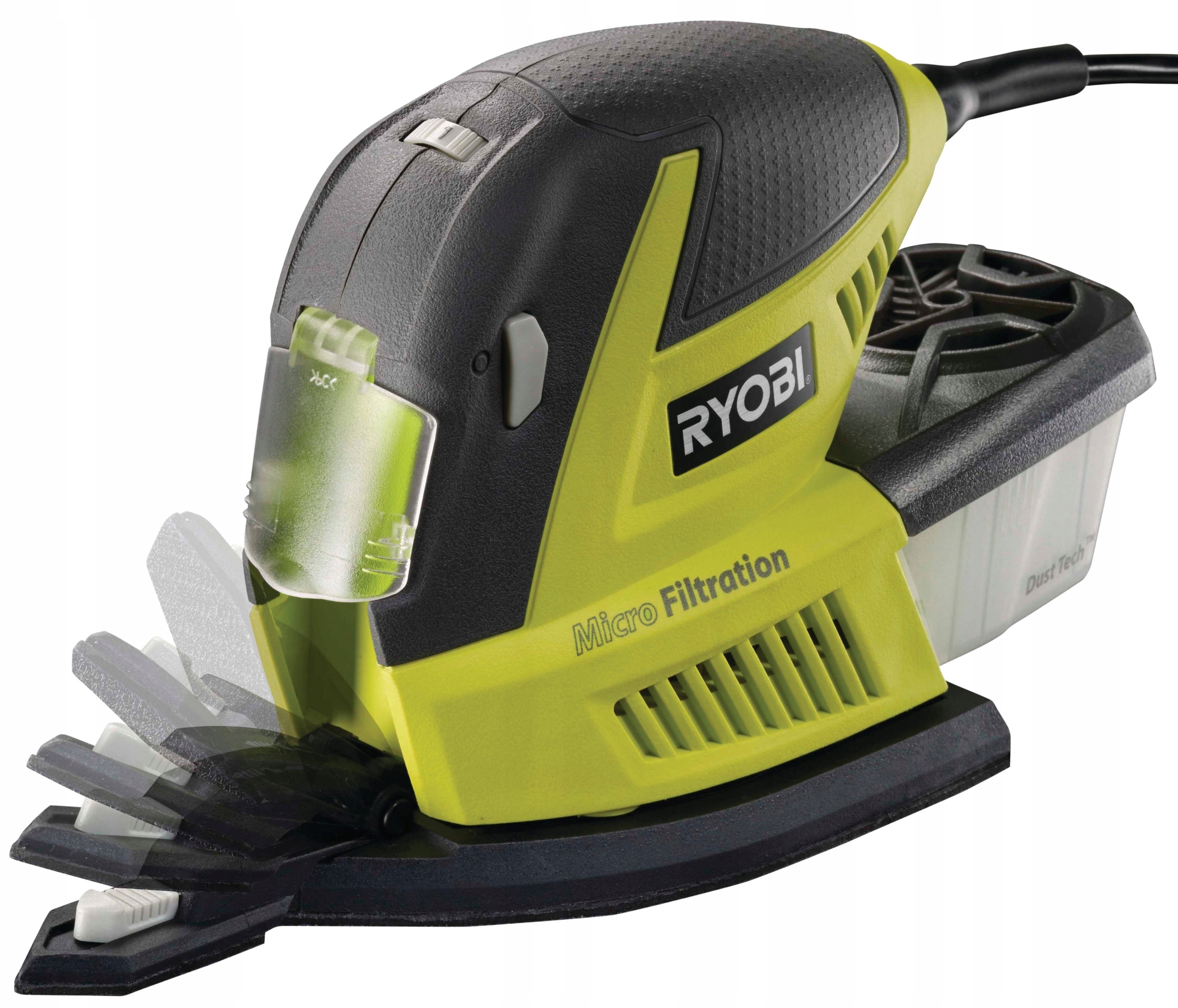 

Ryobi RMS180-S Szlifierka Oscylacyjna 180W Delta
