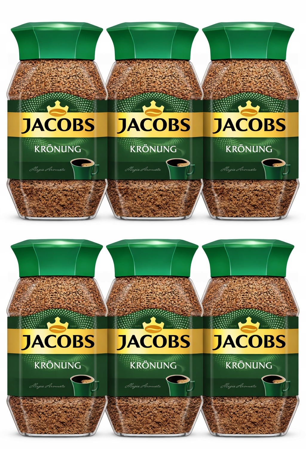 Jacobs Kronung kawa rozpuszczalna słoik 200G x 6 1,2KG