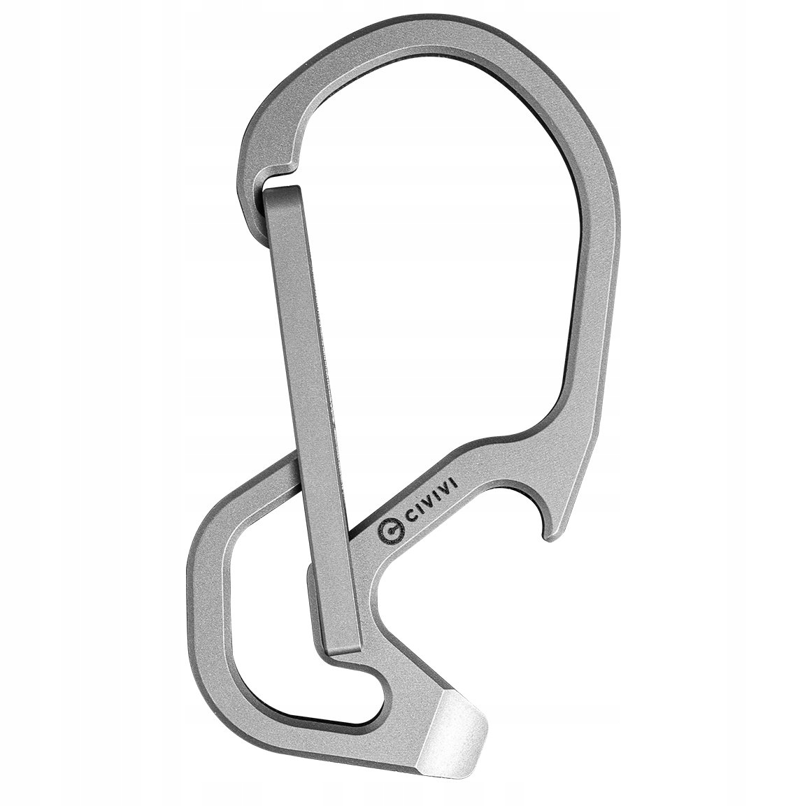 Karabinek Civivi Click Gray Titanium CA-01A