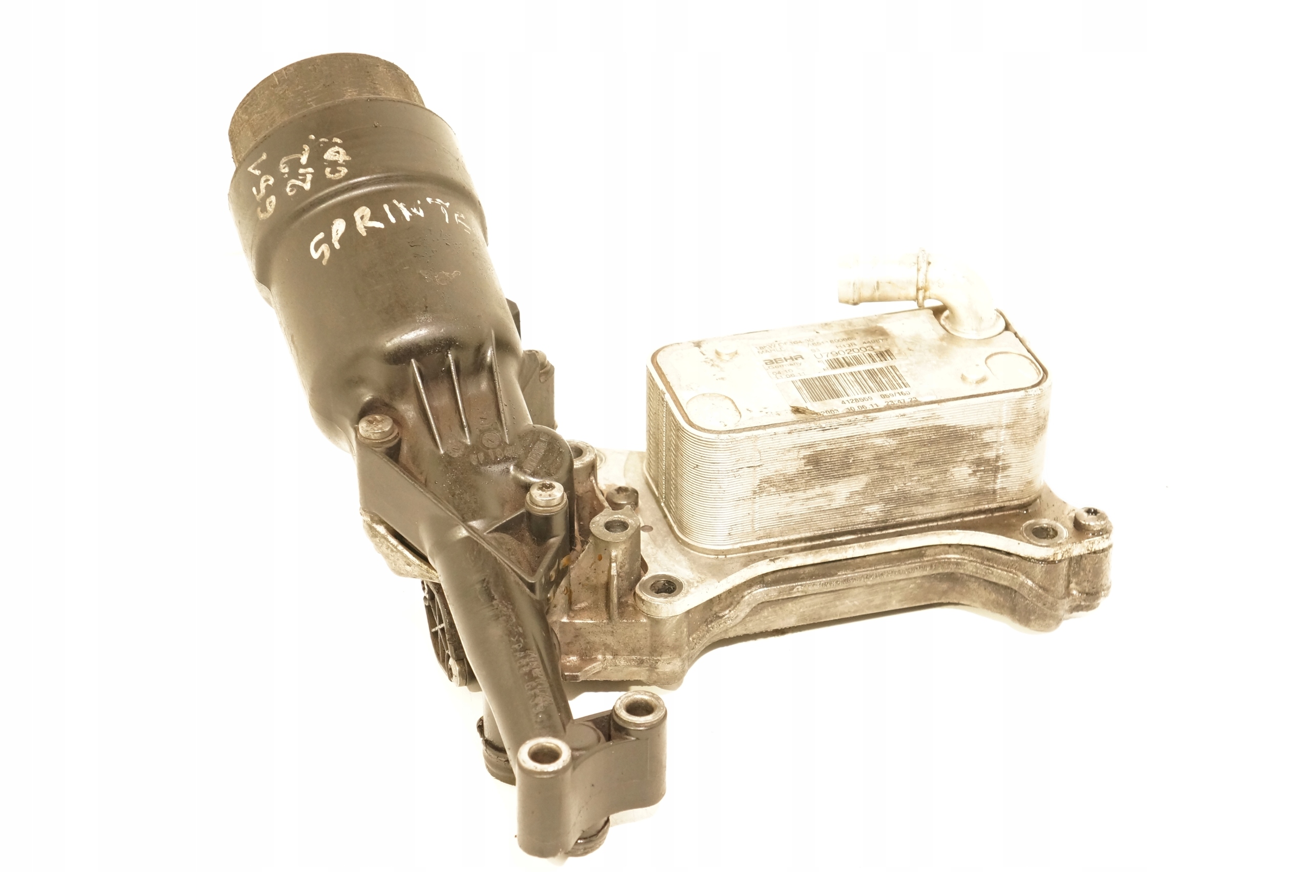 PODSTAWA FILTRA OLEJU MERCEDES SPRINTER 2 2CDI 651 Part number 70362380 70362379