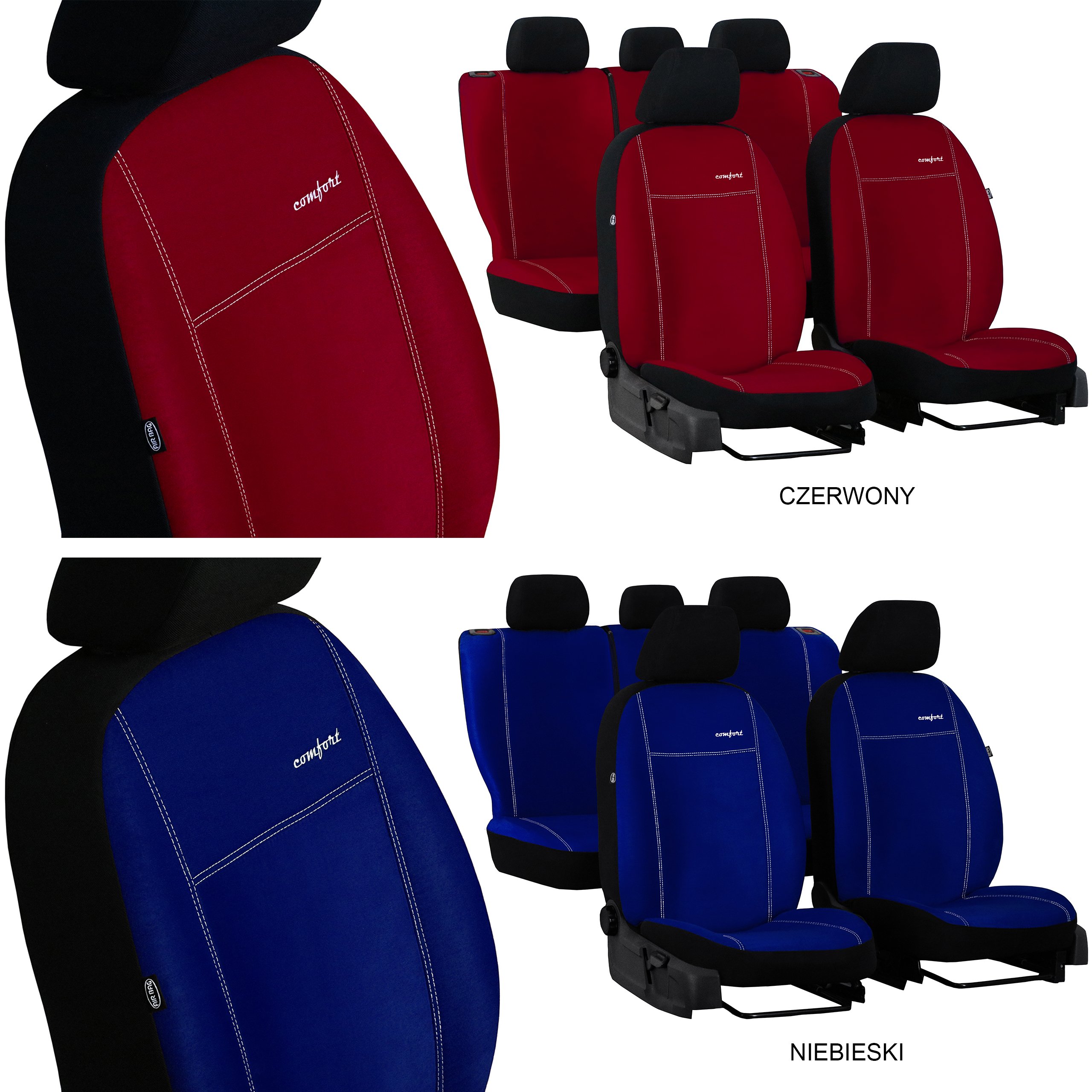 POKROWCE MIAROWE ALICANTE SUZUKI IGNIS 2 Model Comfort