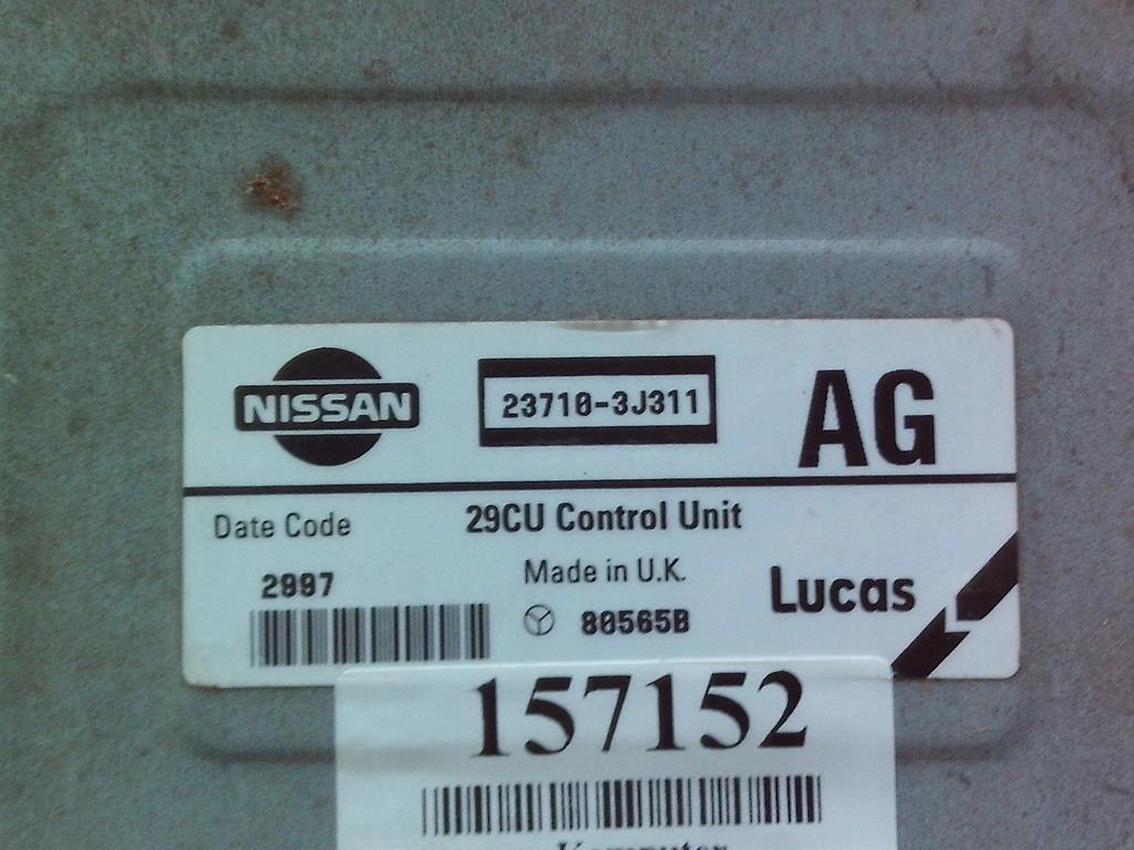 NISSAN PRIMERA P11 KOMPUTER SILNIKA 23710-3J306 Numer katalogowy części 23710-3J306
