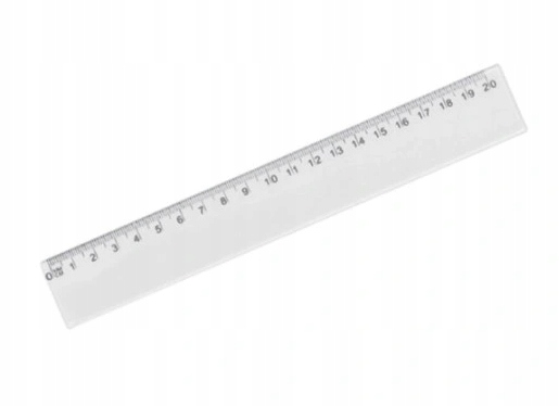 

Linijka plastikowa 20cm