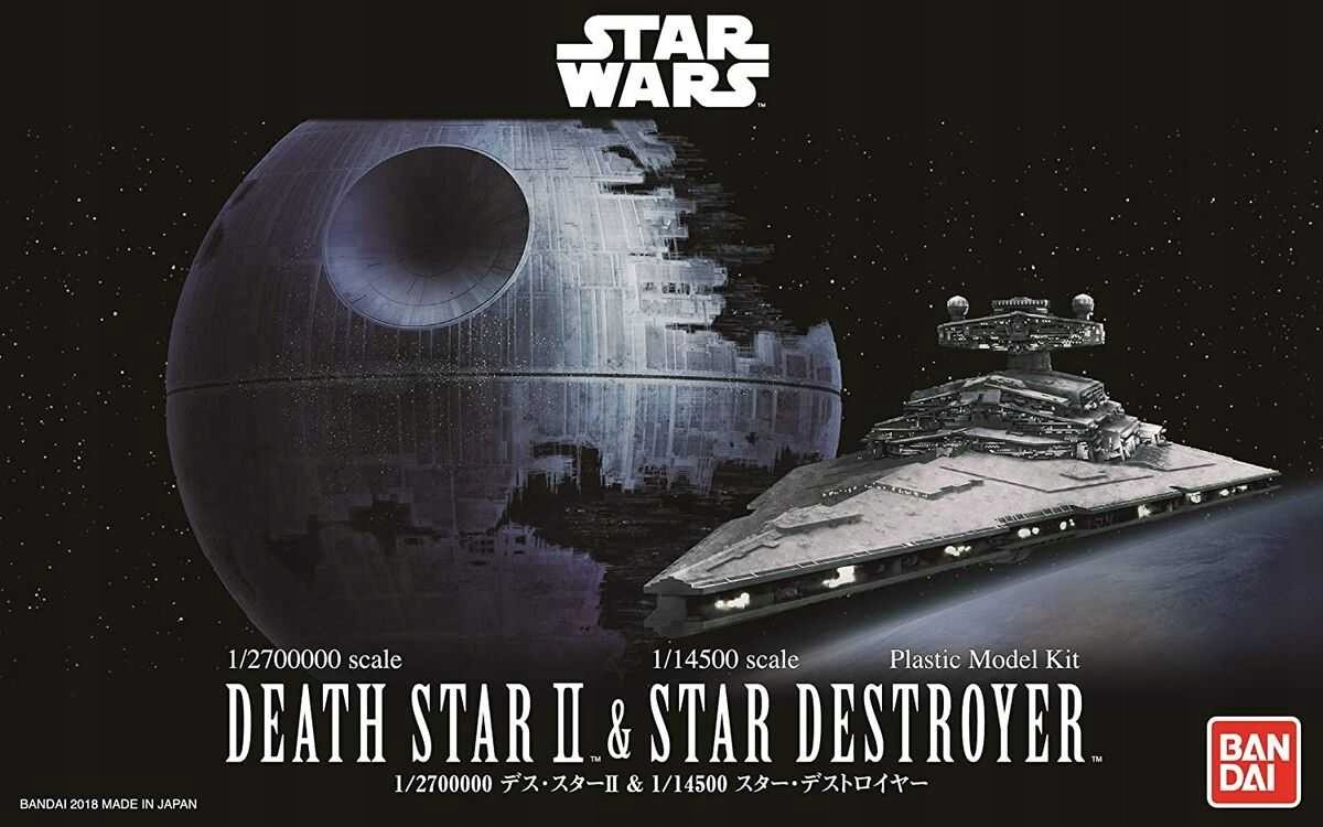 Death Star II Imperial Star Destroyer Bandai ModelKit Star Wars 01207