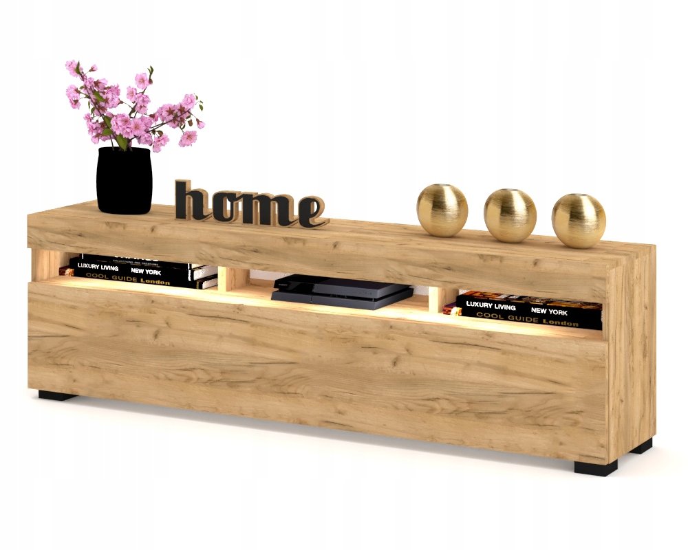 ТУМБА RTV КОМОД, ЖУРНАЛЬНЫЙ СТОЛИК PLAY CRAFT LED 180