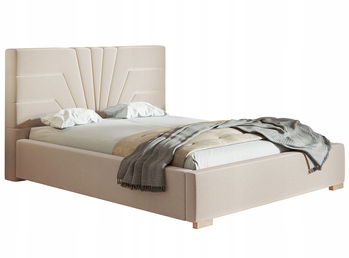 Łóżko tapicerowane 180x200 Royal 1 pojemnik stelaż