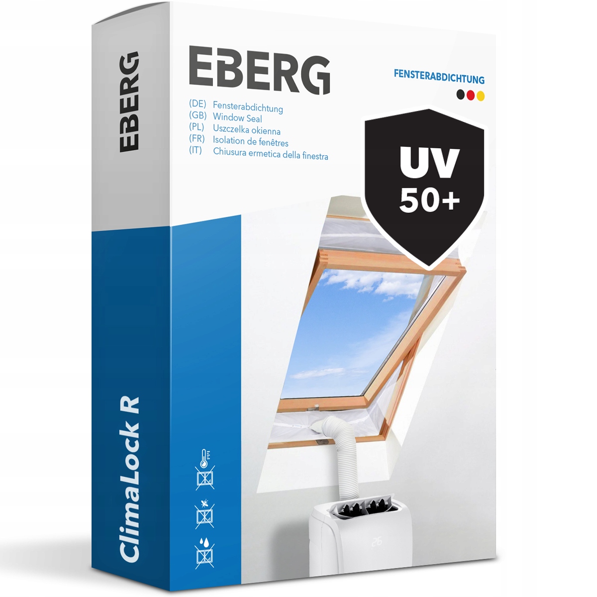 Uszczelka okienna ClimaLock okno dachowe 2x2m do klimatyzatora przenośnego