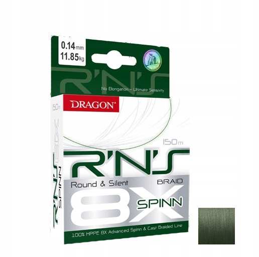Plecionka Dragon R'n's 8X Spinn 150m 0,16mm