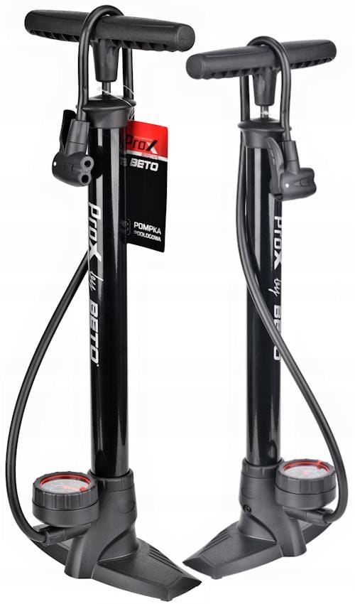 Pompka rowerowa podłogowa Beto CMP-151SG1 Manometr