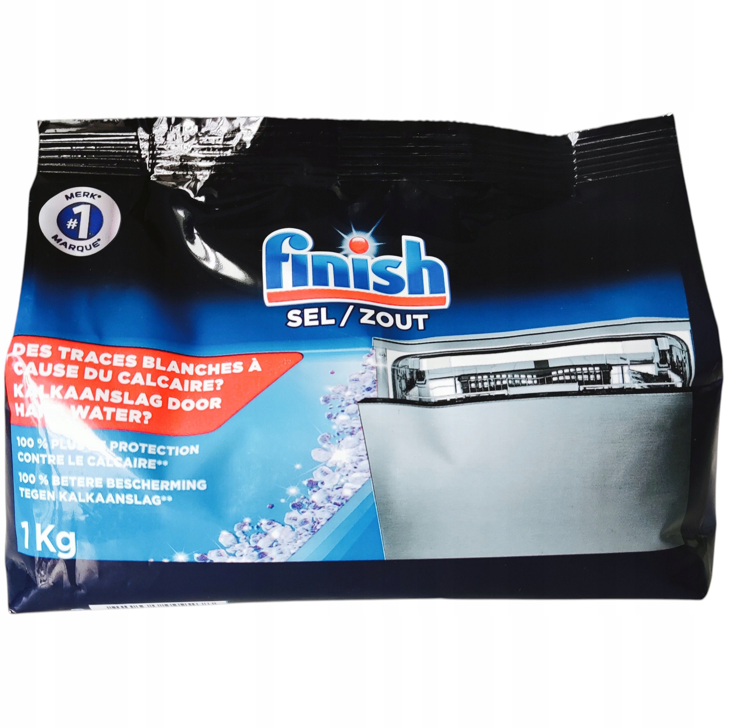 Ochranná sůl do myčky nádobí Hrubozrnná sůl do myčky nádobí 1000 g Finish