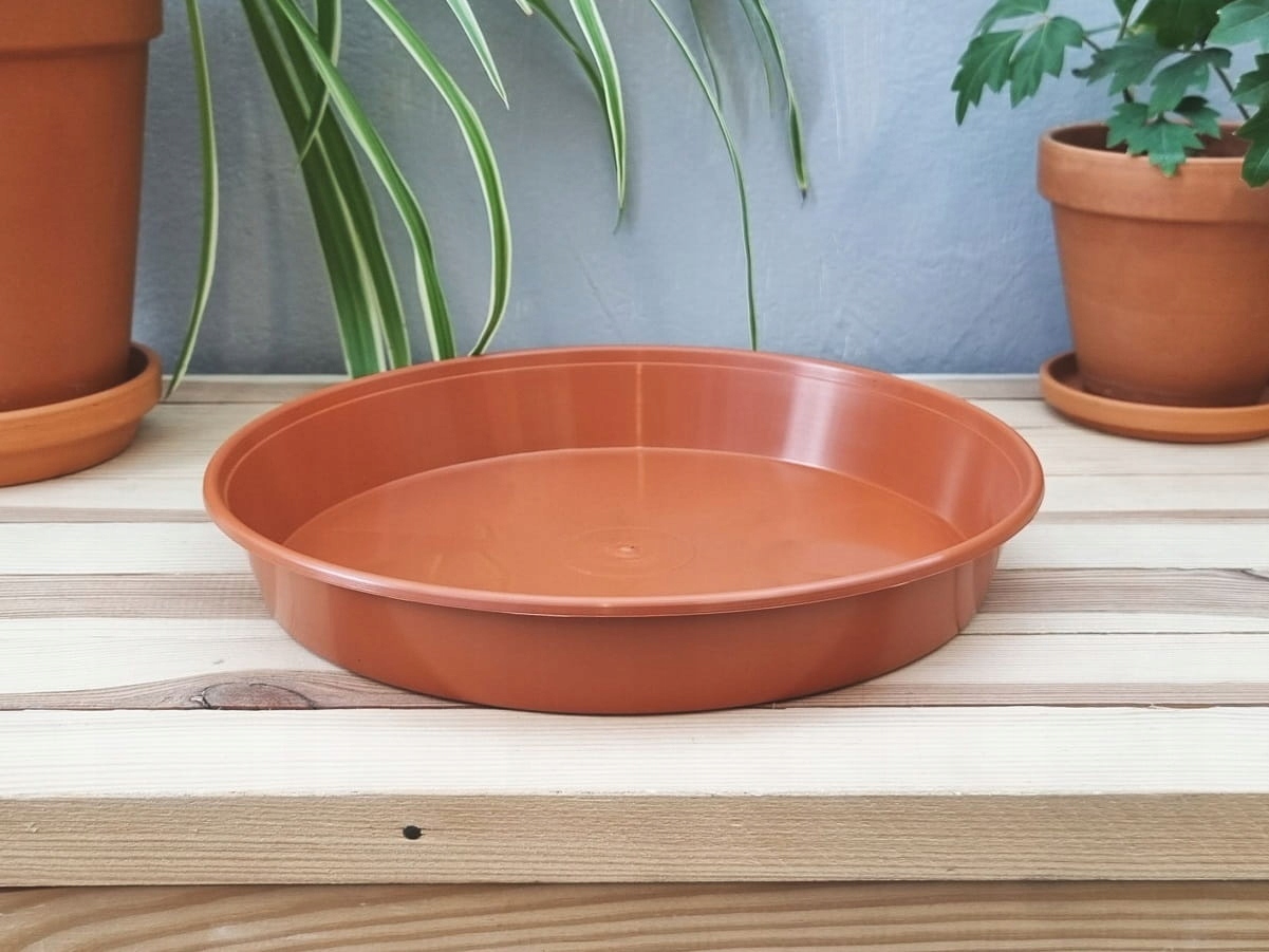 PODSTAWKA PLASTIKOWA do doniczek TERAKOTA 25cm Marka DonKwiat