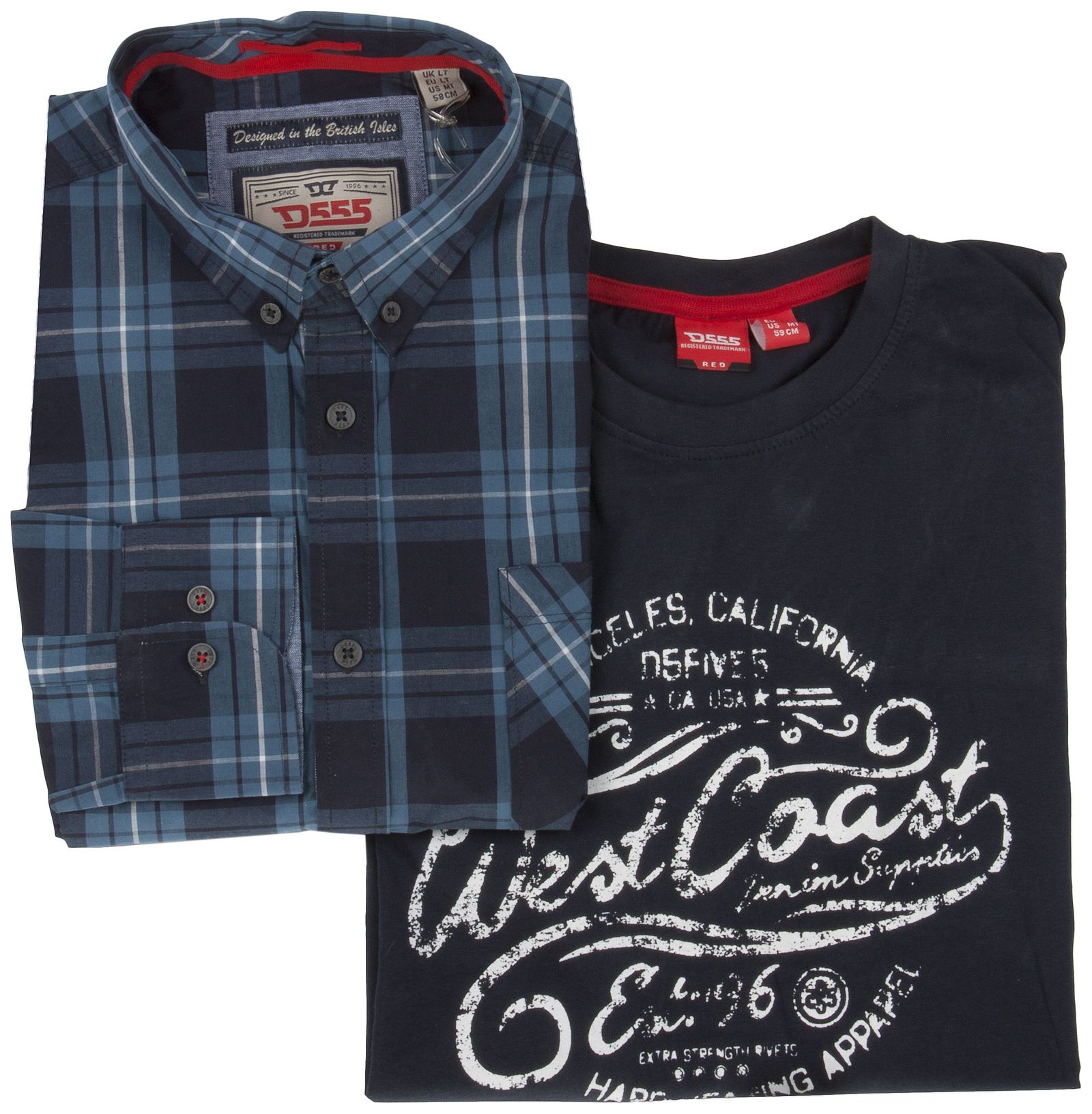 

Koszula z t-shirtem D555_Baw_100%_obw_kl_140