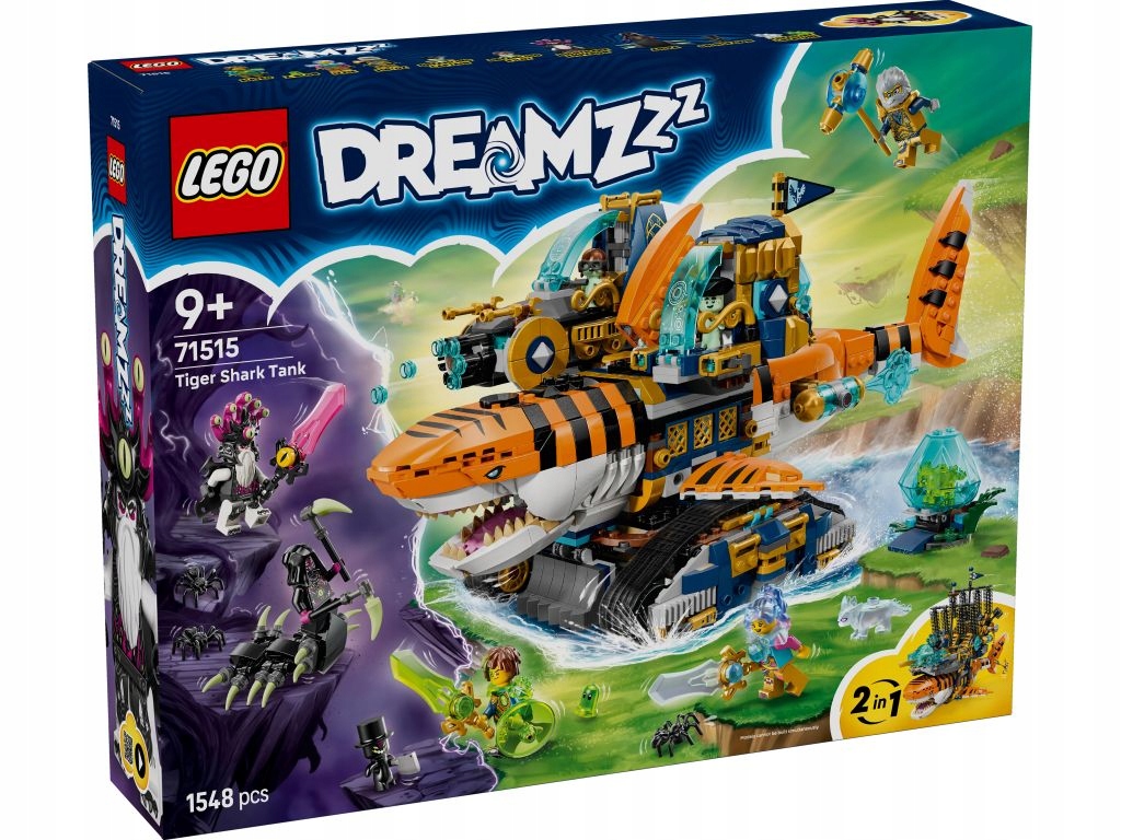 Lego 71515 DREAMZzz Žraločí tank tygrů