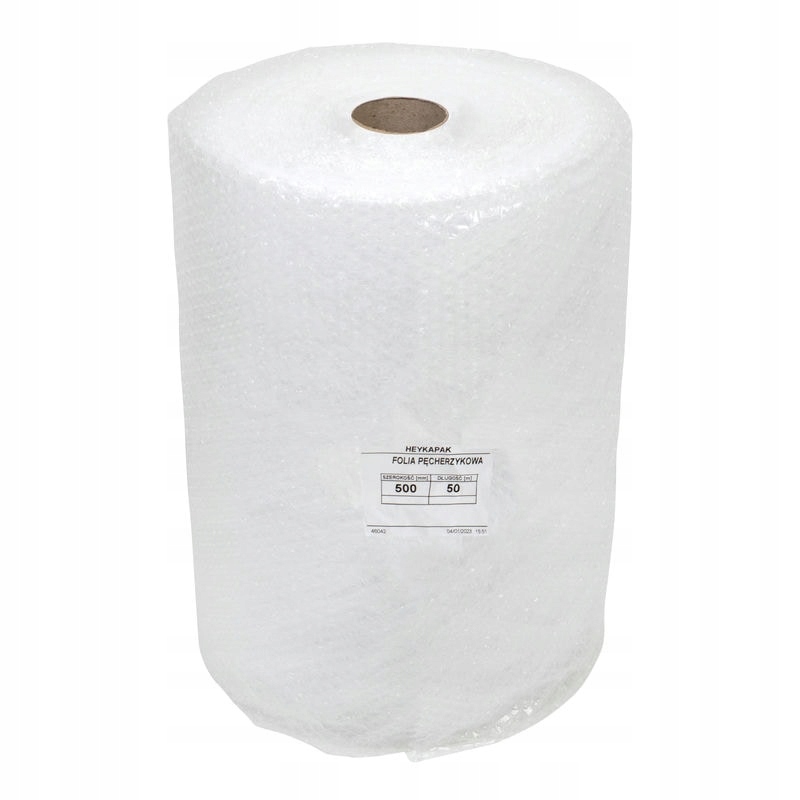 FOLIA BĄBELKOWA 50cm do pakowania MOCNA 50mb do Paczkomatu Marka heykapak