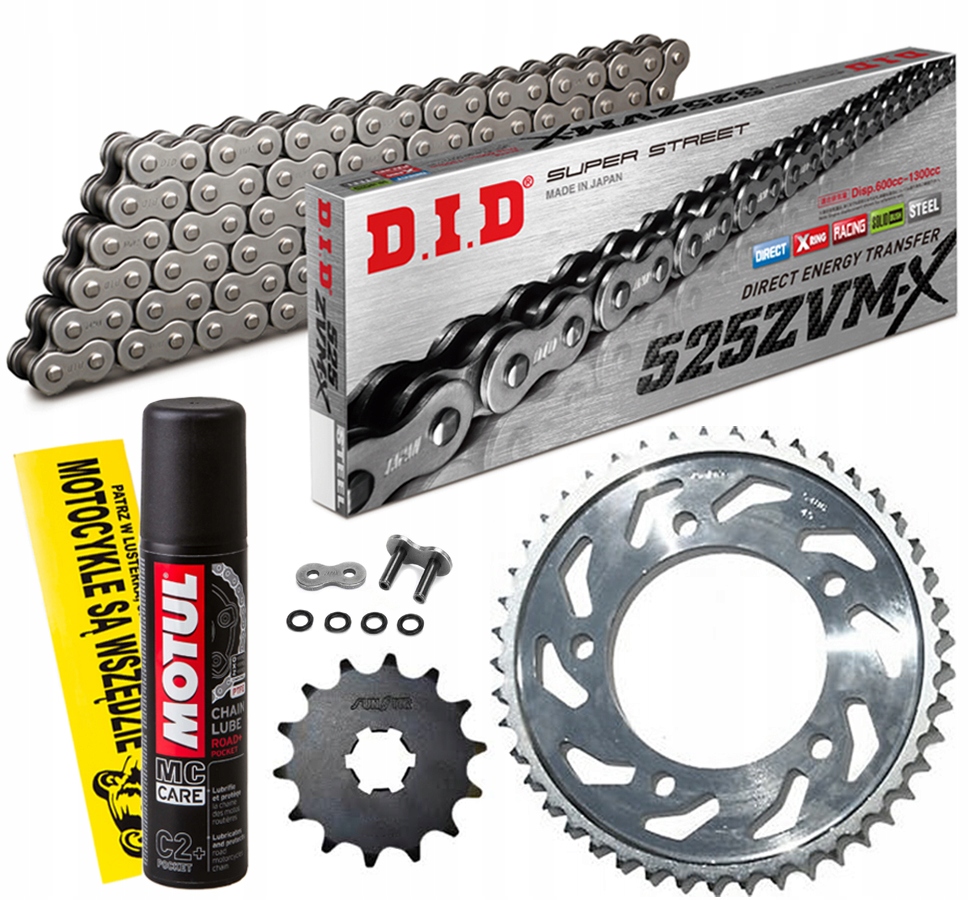 DID525ZVMX-114 SUNF414-16 - Приводний комплект did SUN YAMAHA YZF-R6 06-20 ZVMX