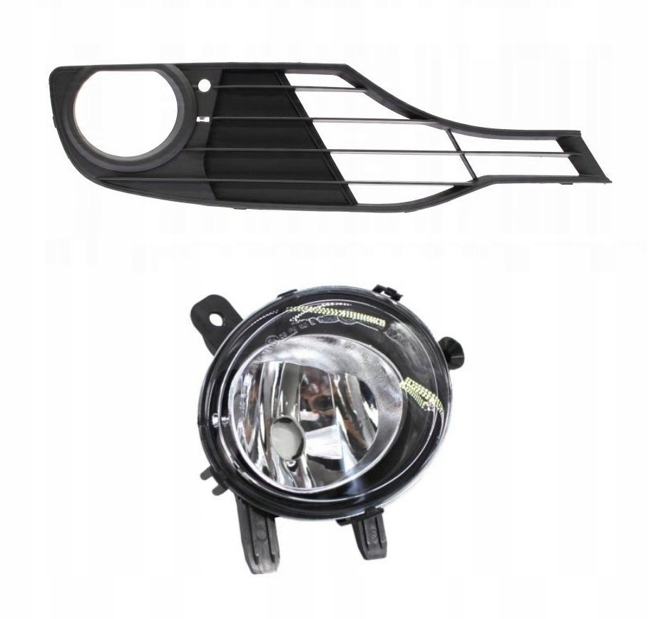 Bmw 3 F30 2012 Nárazníková Krytka Halogenová Krytka, Levá Mřížka