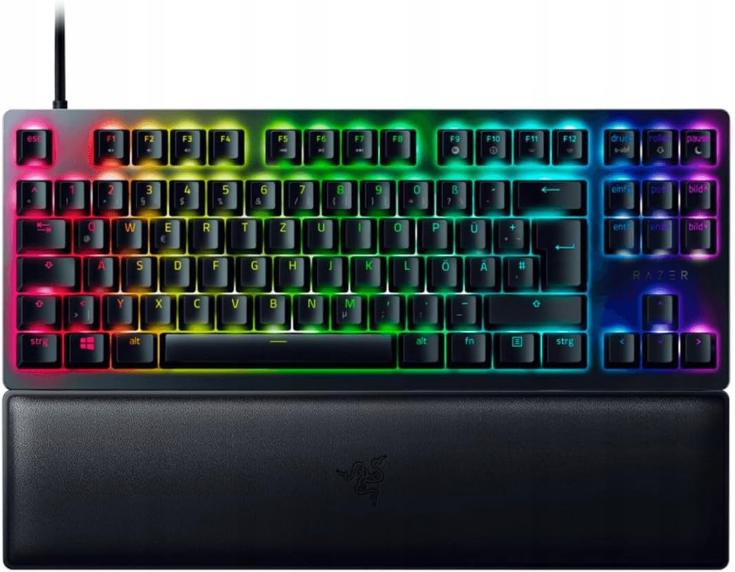 Razer Huntsman V2 Tkl optická, tichá, drôtová, s rýchlou odozvou