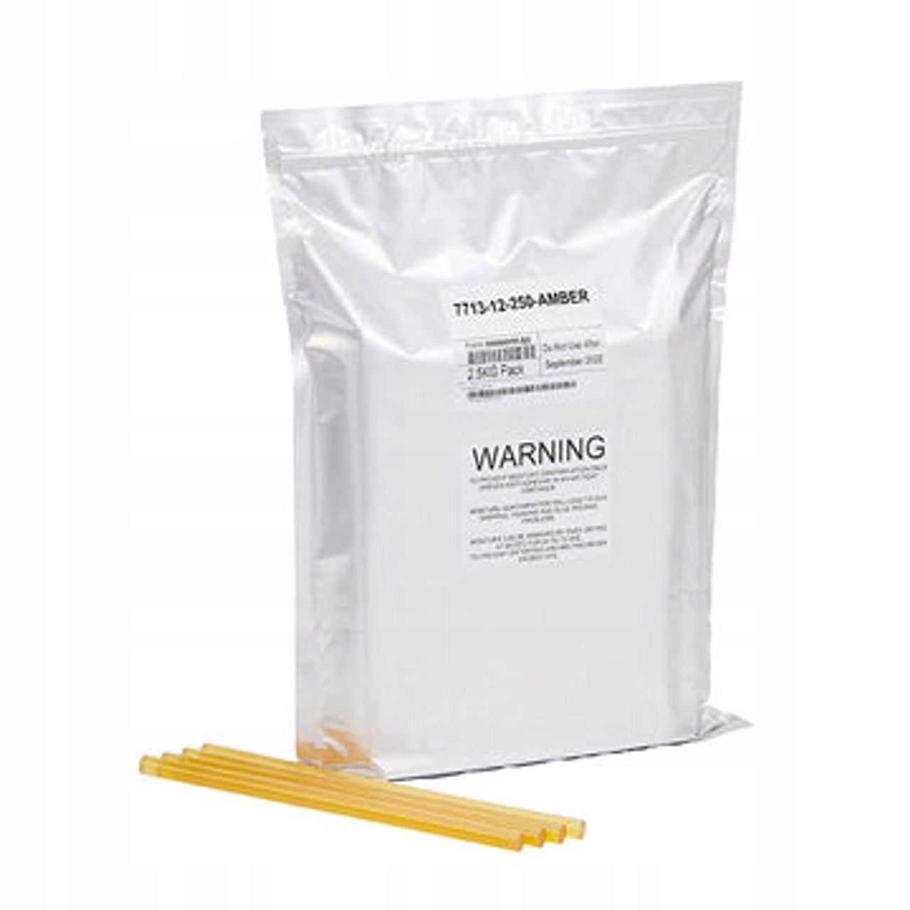 Knottec Tmel na drevo do tavnej pištole, 100 ks tyčiniek, Suk transparent