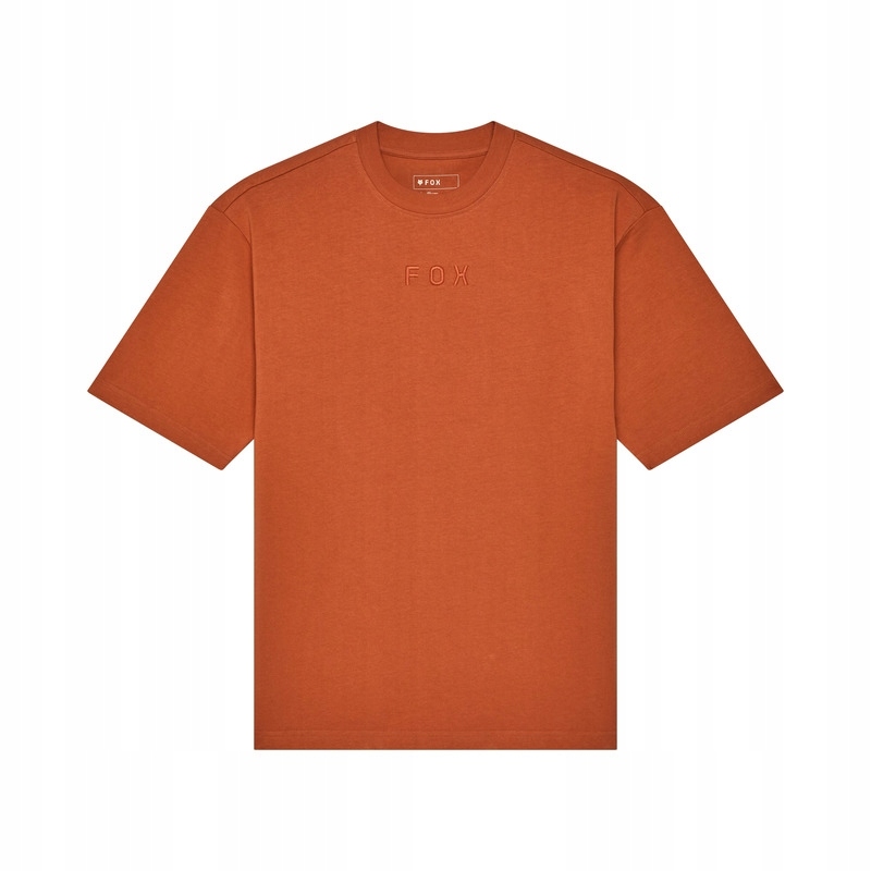 Tričko Fox Wordmark Oversized Čokoládové (L)