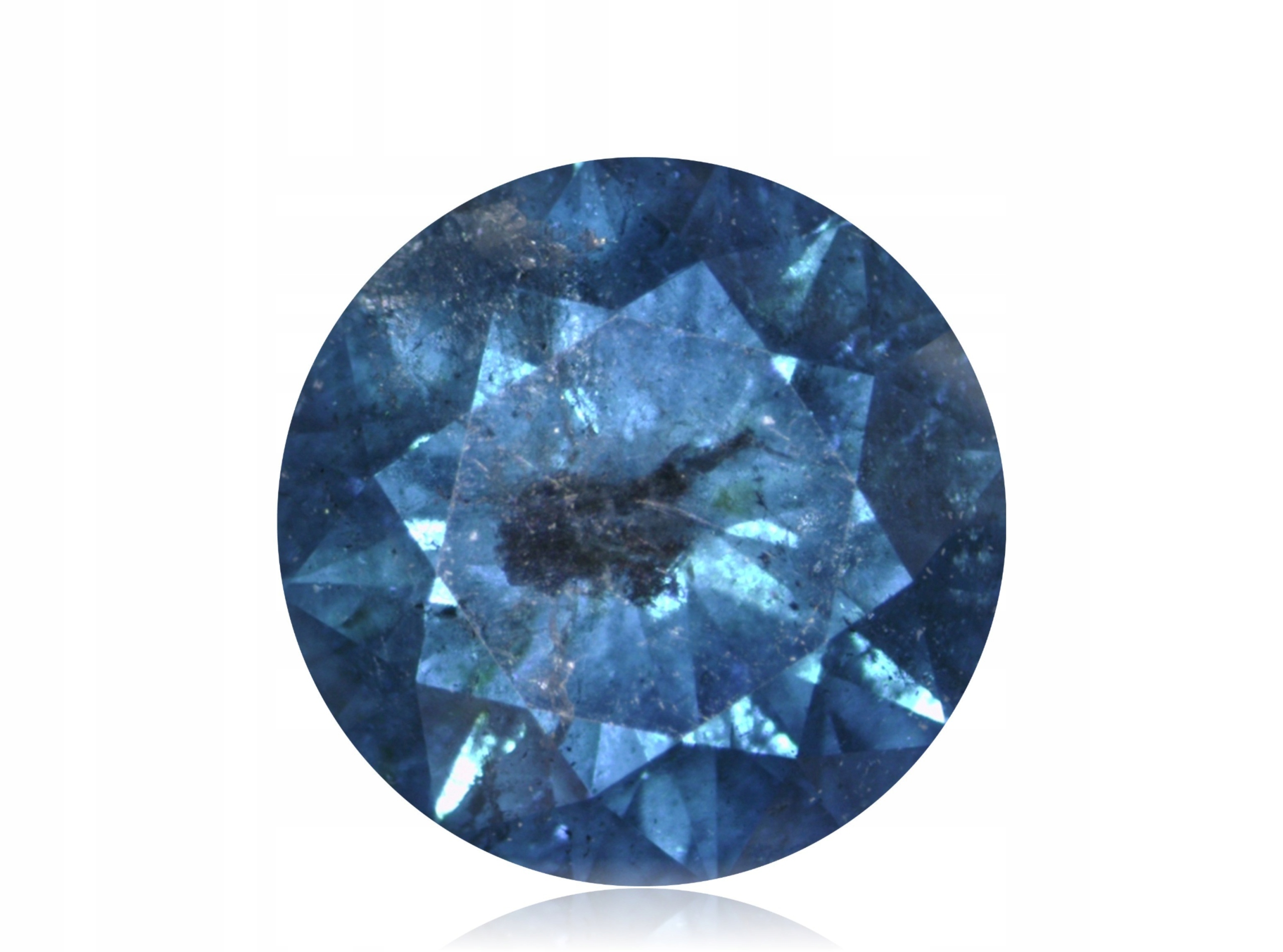 Diamant 0.30ct Modrý Briliant I3 eCertifikát Wbd