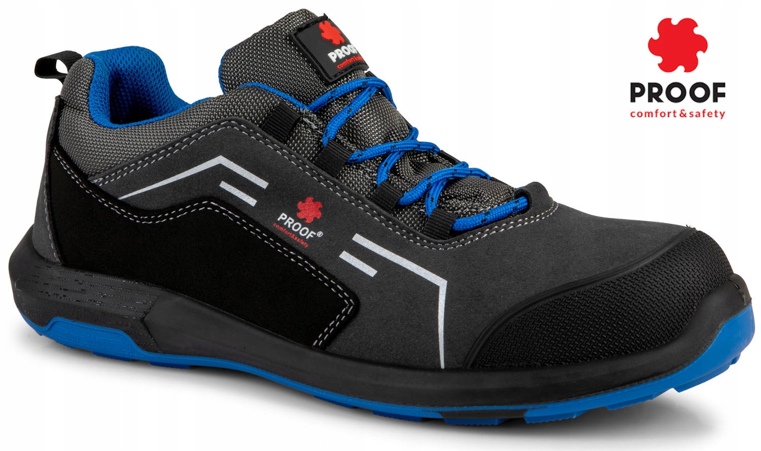 BUTY TREKKINGOWE ROBOCZE OCHRONNE PÓŁBUTY PROOF KAPS7 S3 SRC ROZ. 45 Rozmiar 45