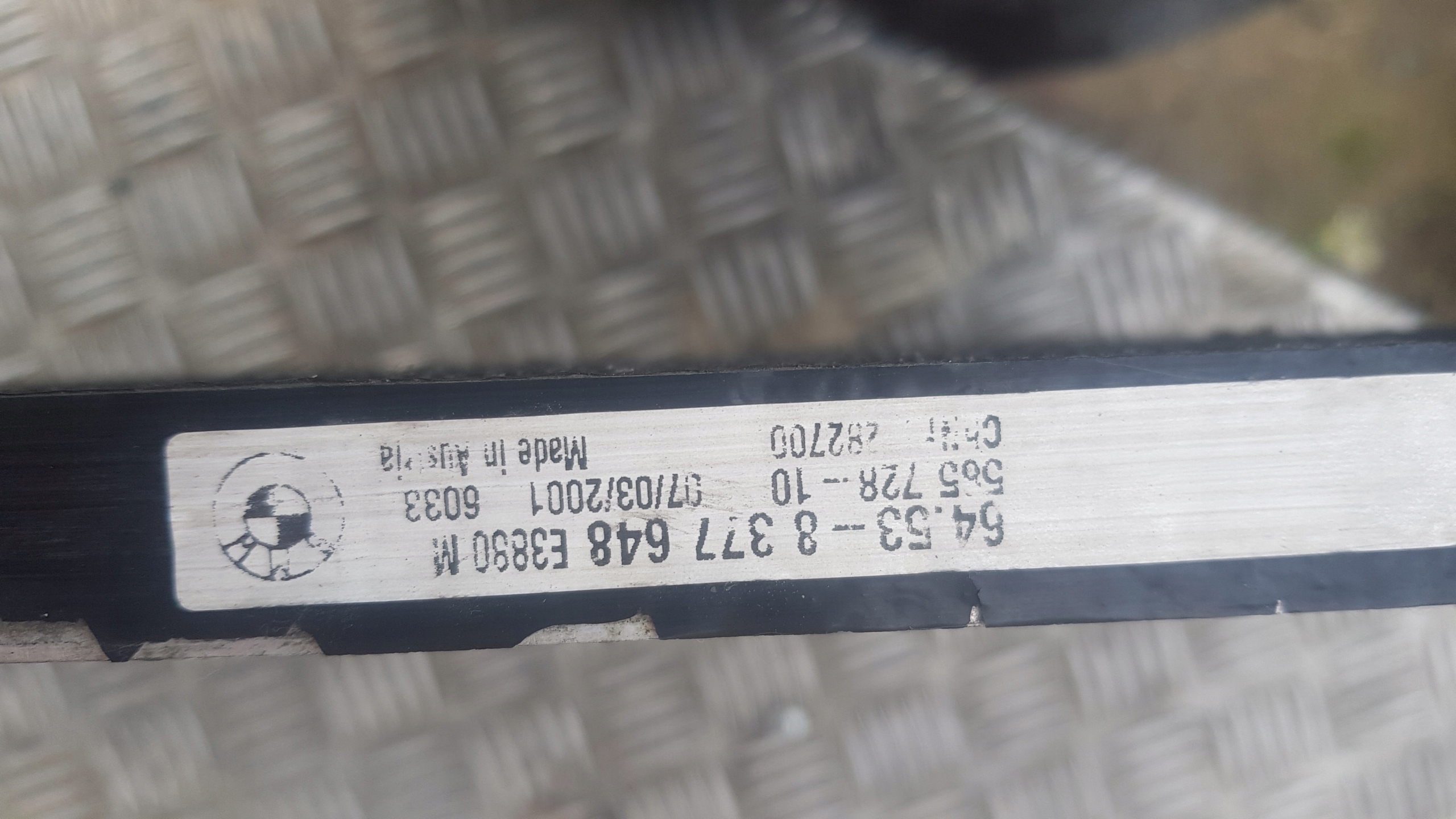 BMW E46 1.9 et Radiateur climatisation