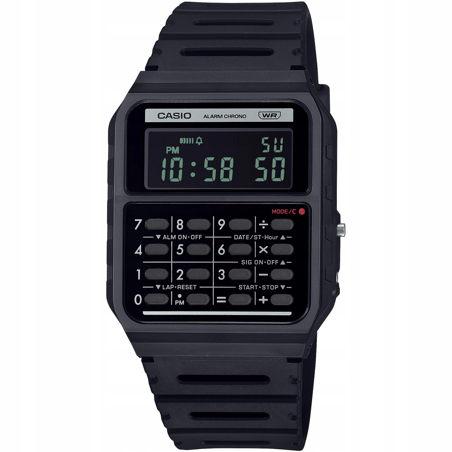 Hodinky Casio Vintage CA-53WB-1BEF černé