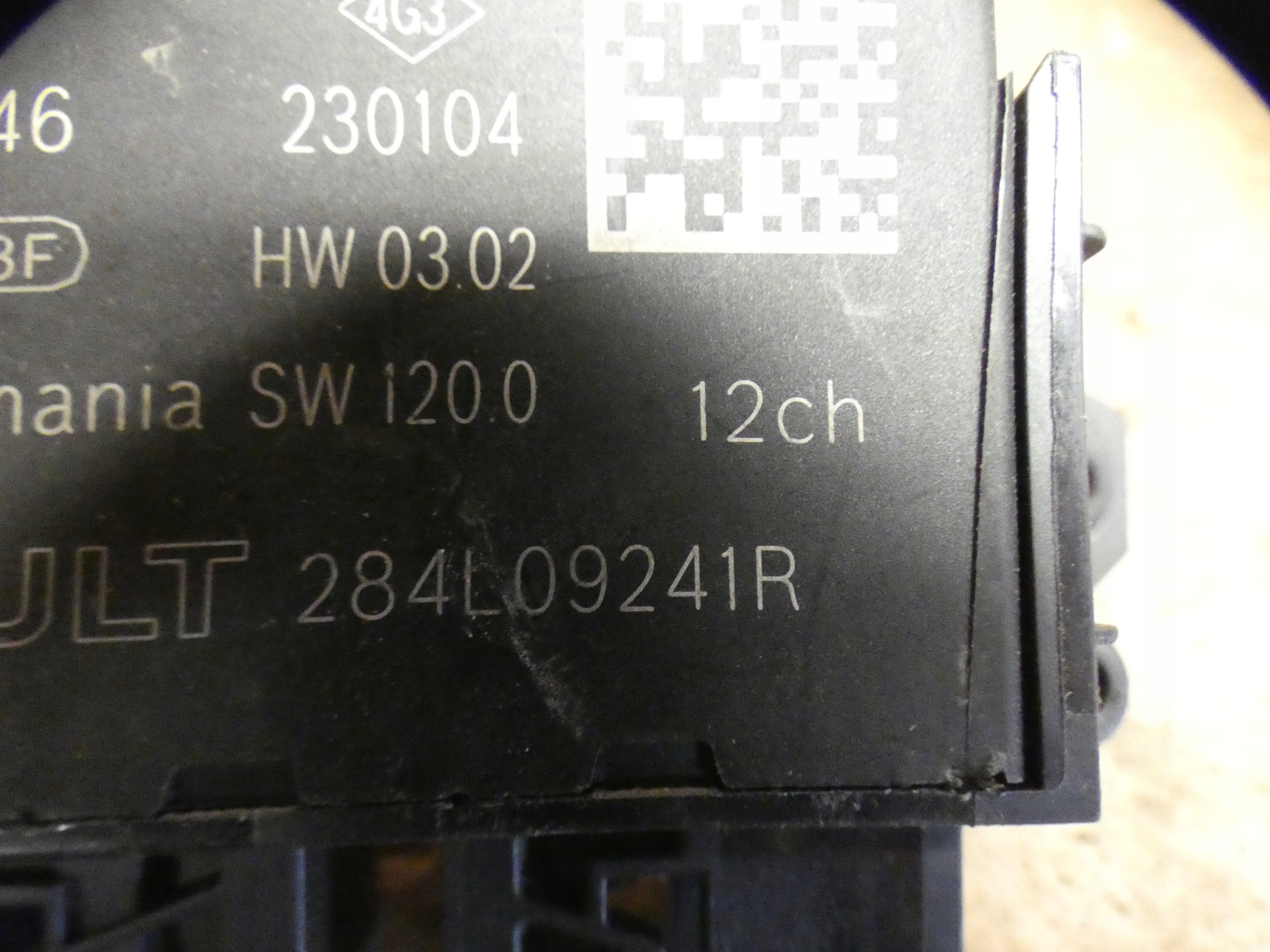 module control unit CZUJNIKOW PDC NISSAN TOWNSTAR XFK 22