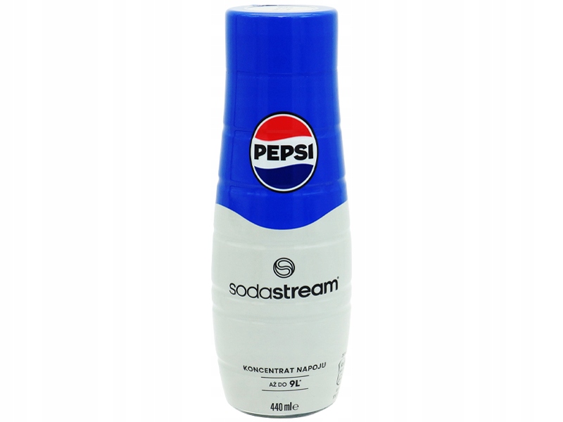 SYROP KONCENTRAT PEPSI + 7UP DO SATURATORA SODASTREAM 9L NAPOJU z 440ml Stan opakowania oryginalne