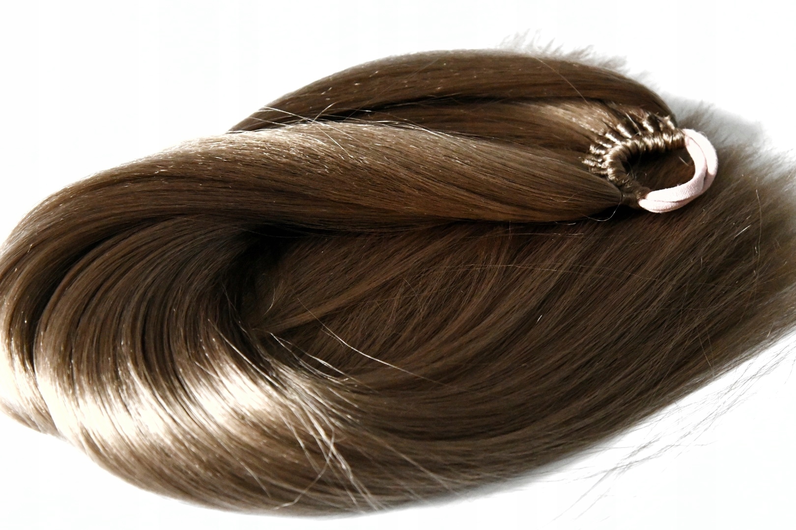 Culík na gumičce, prodloužení culíku Tmavě blond 2 L 120g