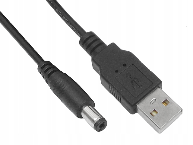 Kabel zasilający USB USB/A-DC 2.1/5.5mm 1.2m Kod producenta 51081