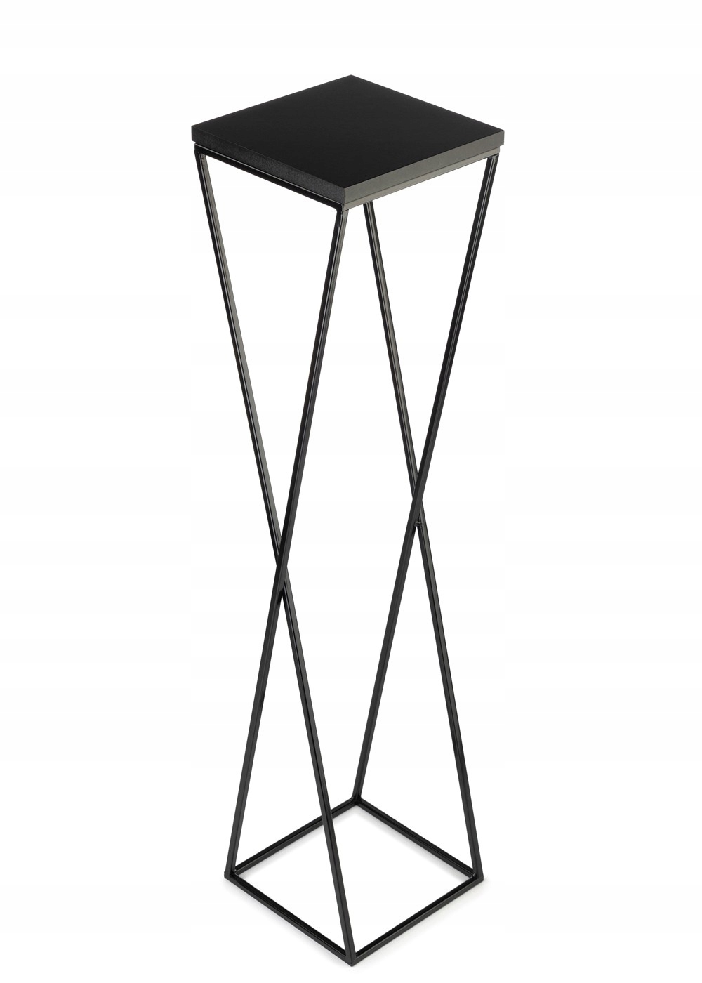 CZARNY KWIETNIK INDUSTRIALNY OGRÓD TARAS 70 cm