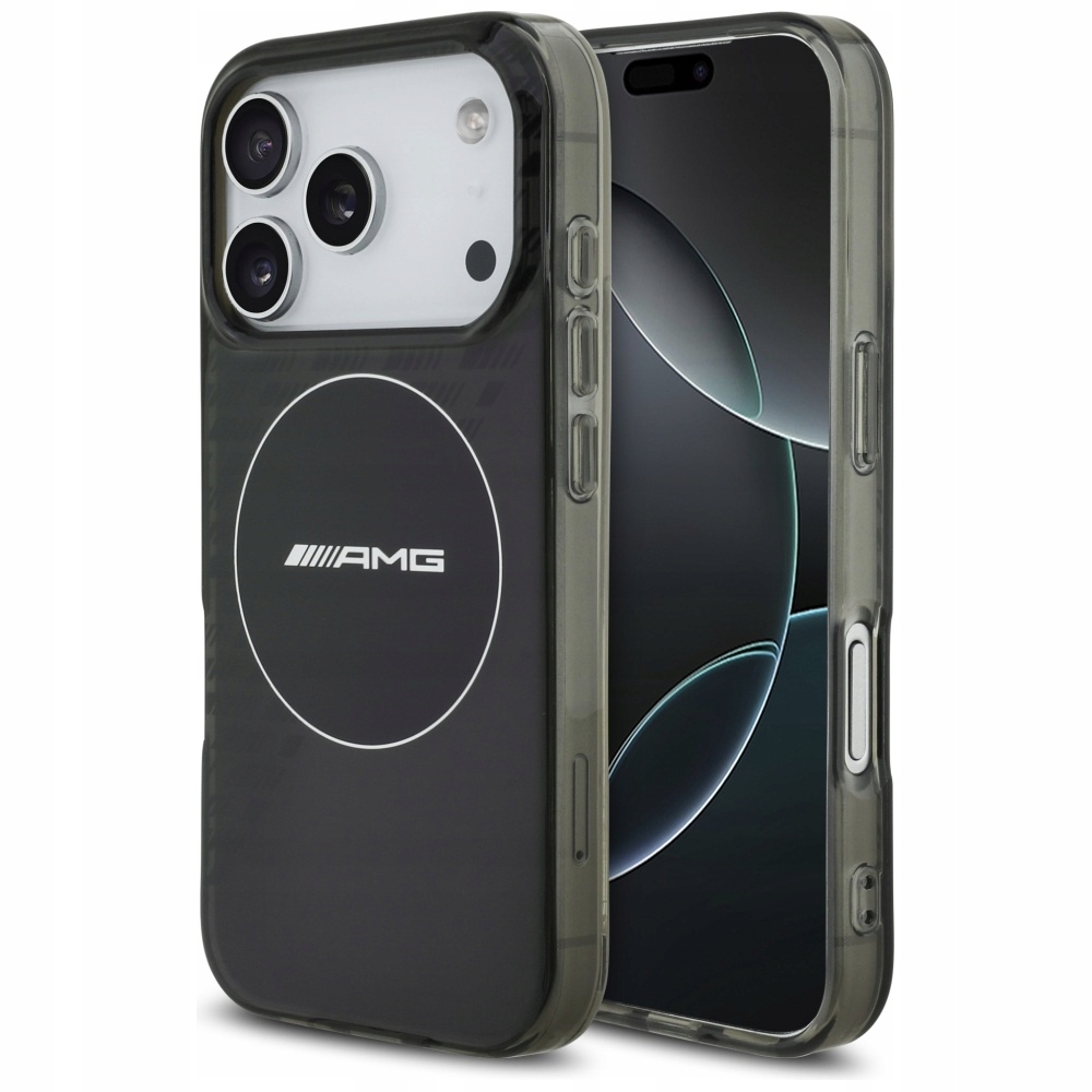 Etui Mercedes do iPhone 17 Pro, Czarny, MagSafe