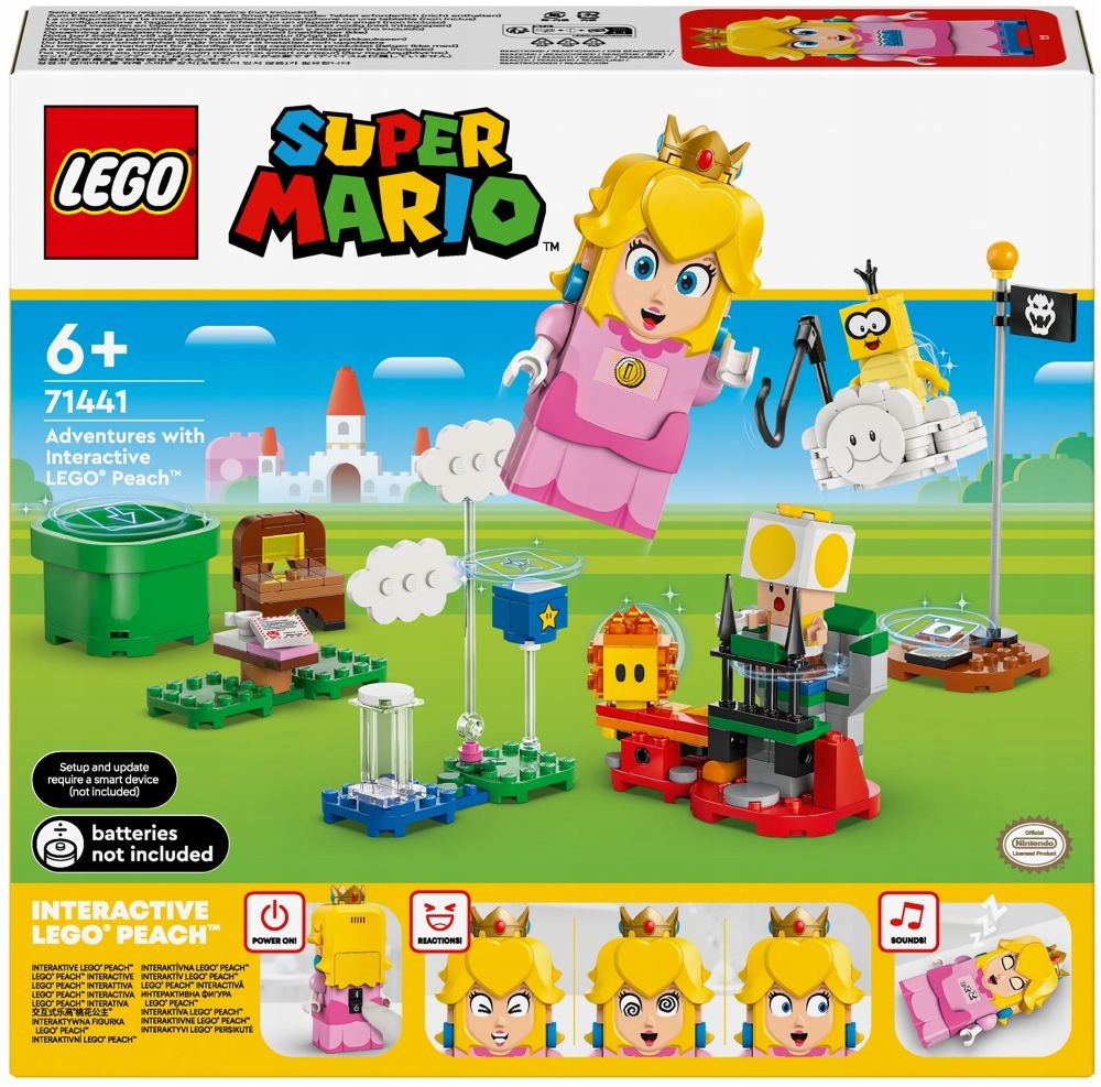 Lego Mario Dobrodružství s interaktivní figurkou Lego Peach 71441