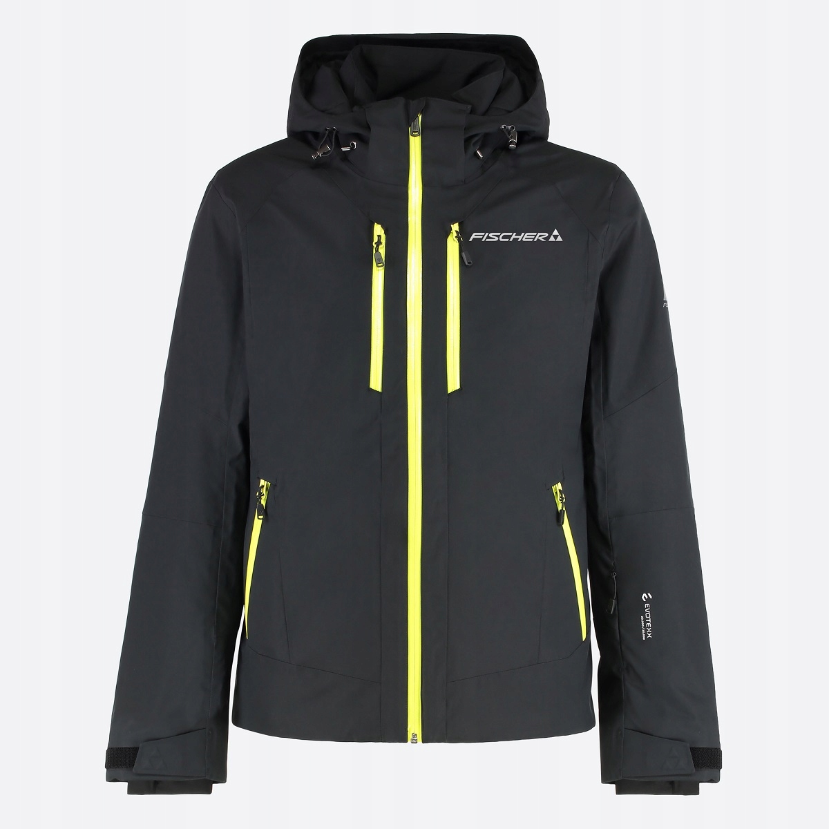 Kurtka narciarska męska Fischer Thor Jacket membrana 20.000 black yellow S