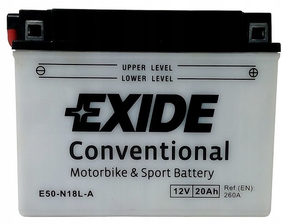 AKUMULATOR EXIDE Y50N18L-A 20Ah 260A