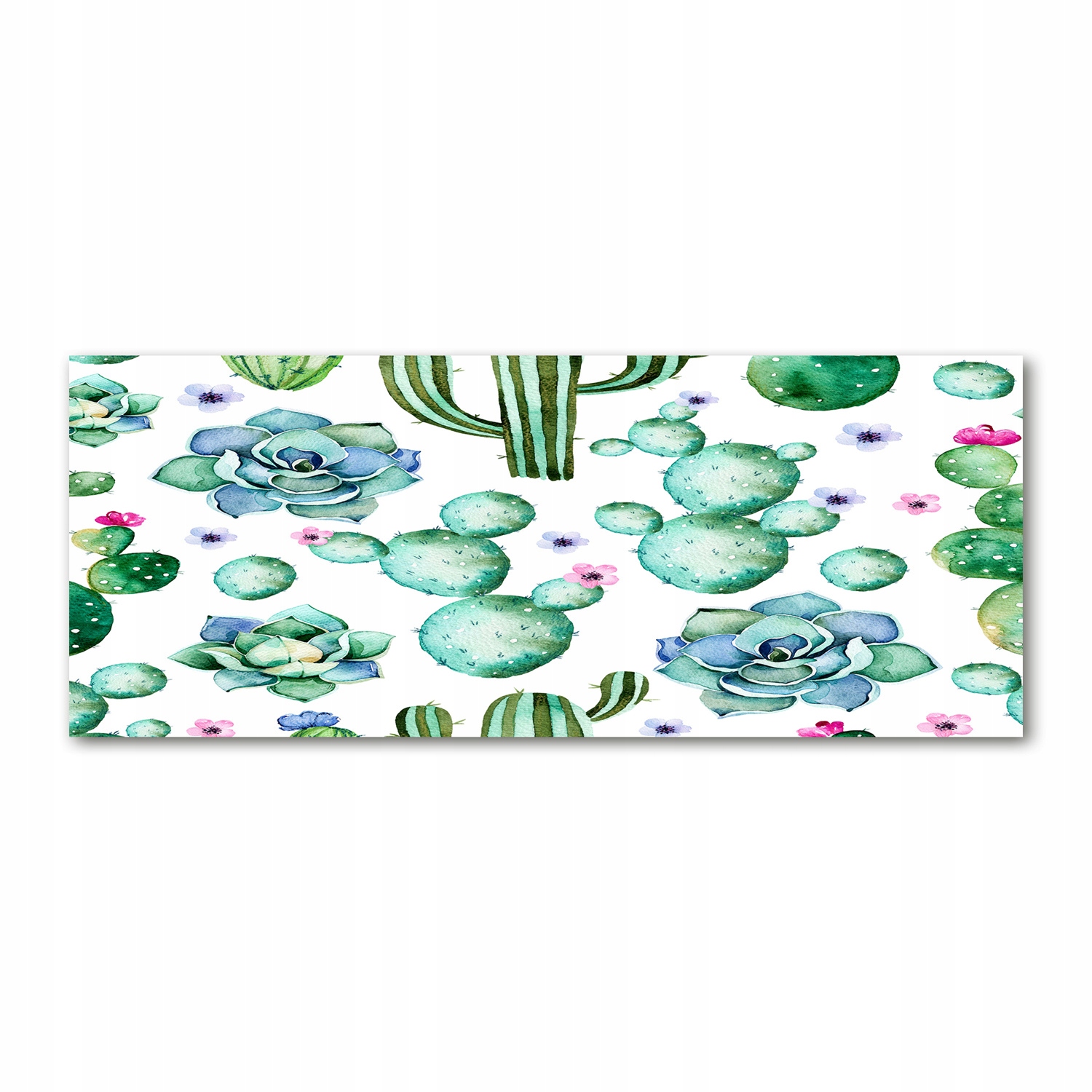 

Foto obraz duży akryl nowoczesny Kaktusy 125x50cm