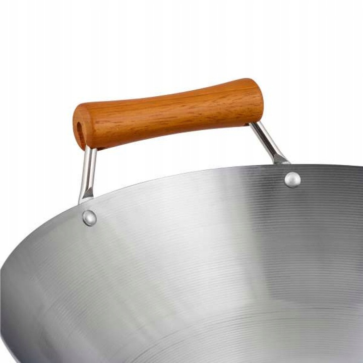 Wok Ken Hom ze stali węglowej na indukcję 36 cm seria Excellence Kod producenta KH436003