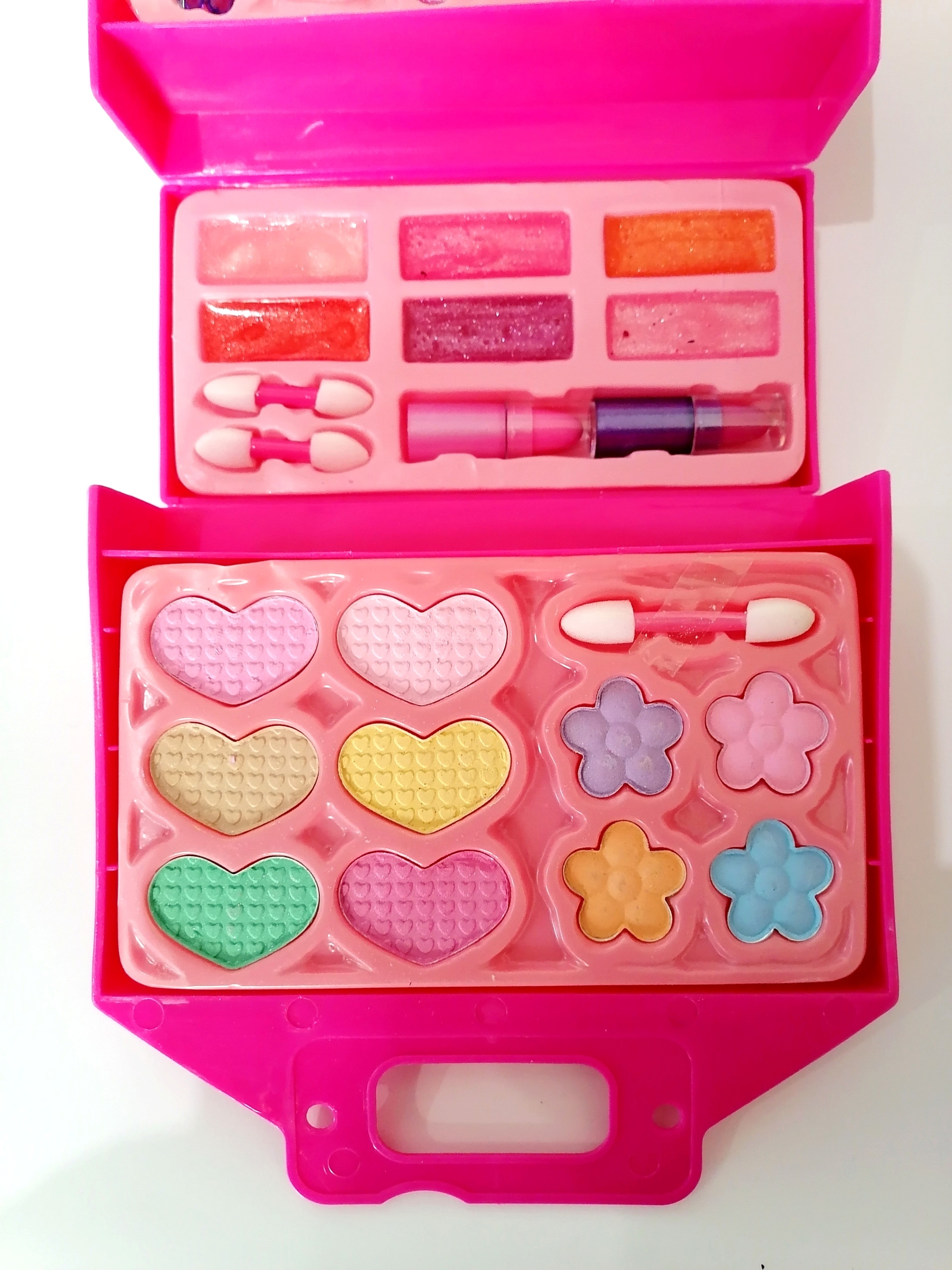 ZESTAW DO MALOWANIA KOSMETYKI MALOWIDŁA DLA DZIECI Materiał plastik