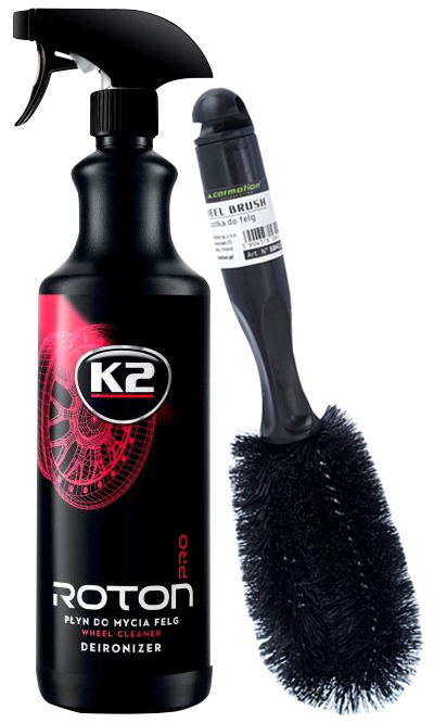 

K2 Roton Pro 1l Płyn żel do mycia felg Szczotka