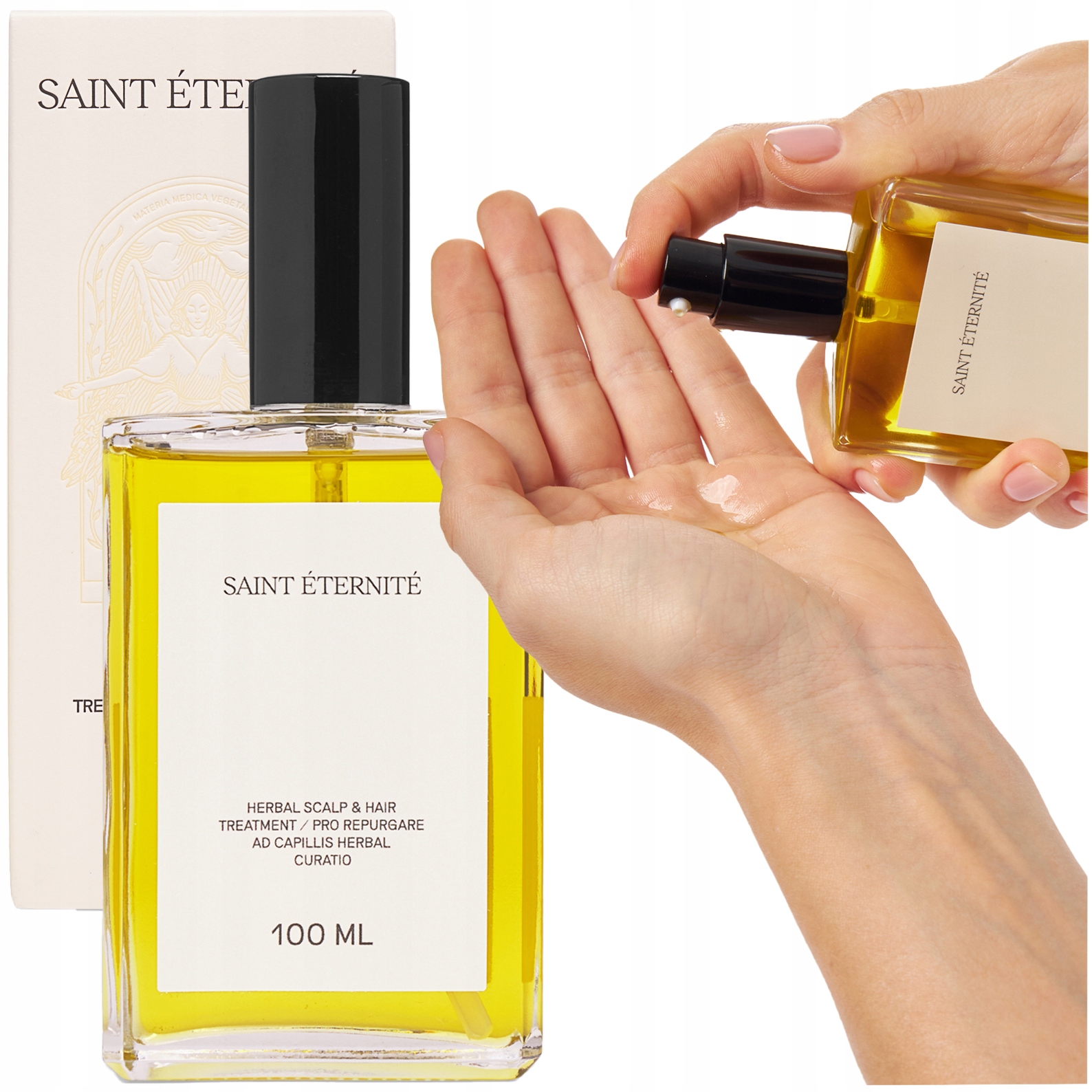 Wcierka do włosów Na Porost pobudzająca Wzrost Włosów Skrzyp Polny ziołowa