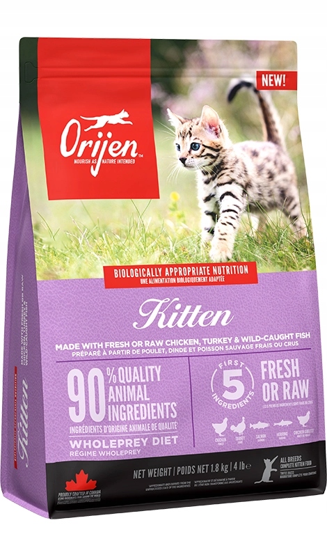 Orijen Cat &amp; Kitten 1,8 kg Krmivo pro koťata a kočky