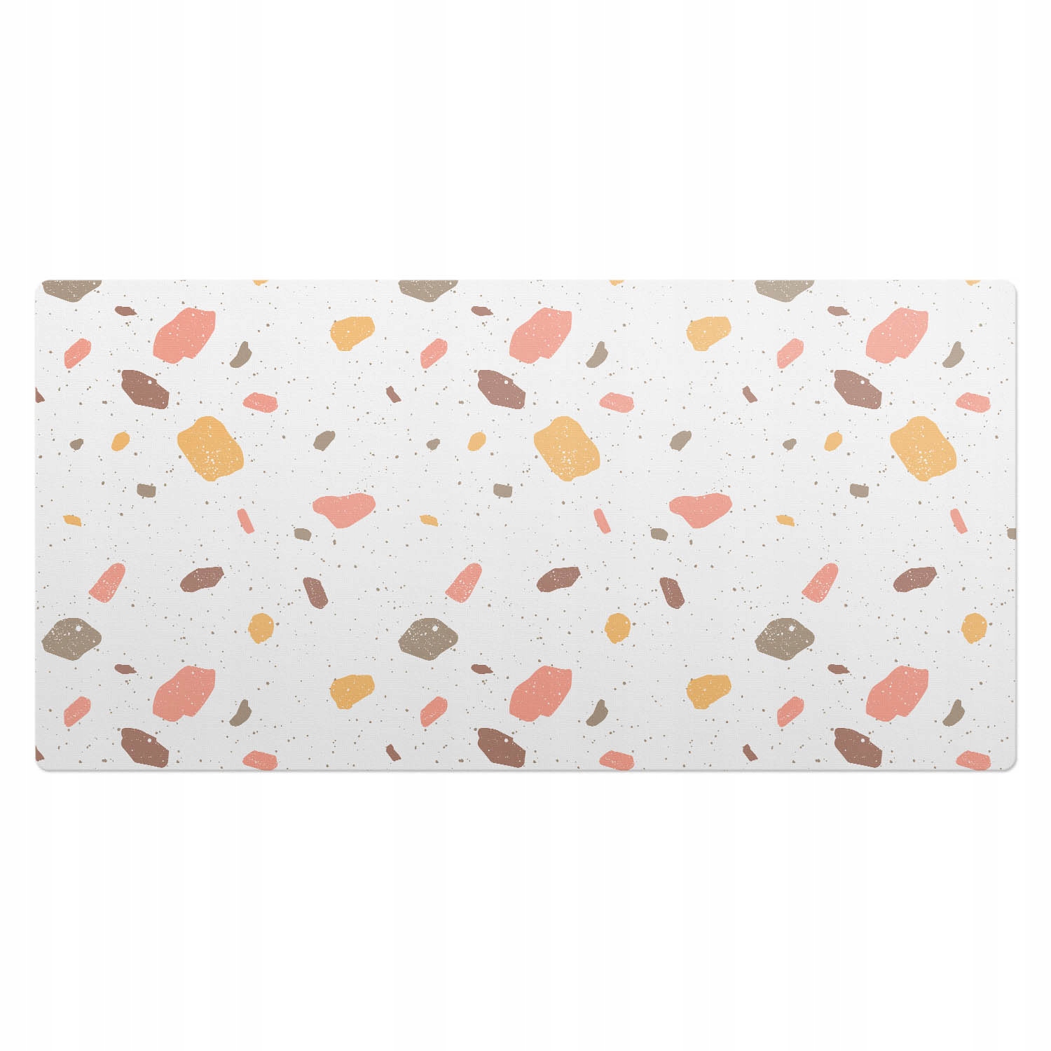 Mata dekoracyjna na stół z nadrukiem premium Pastelowy terrazzo 100x50 cm