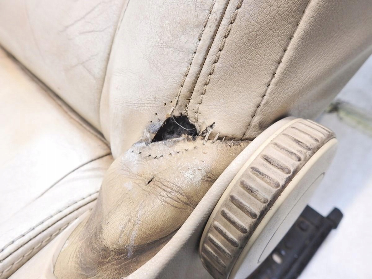 кресло передний левый vw EOS