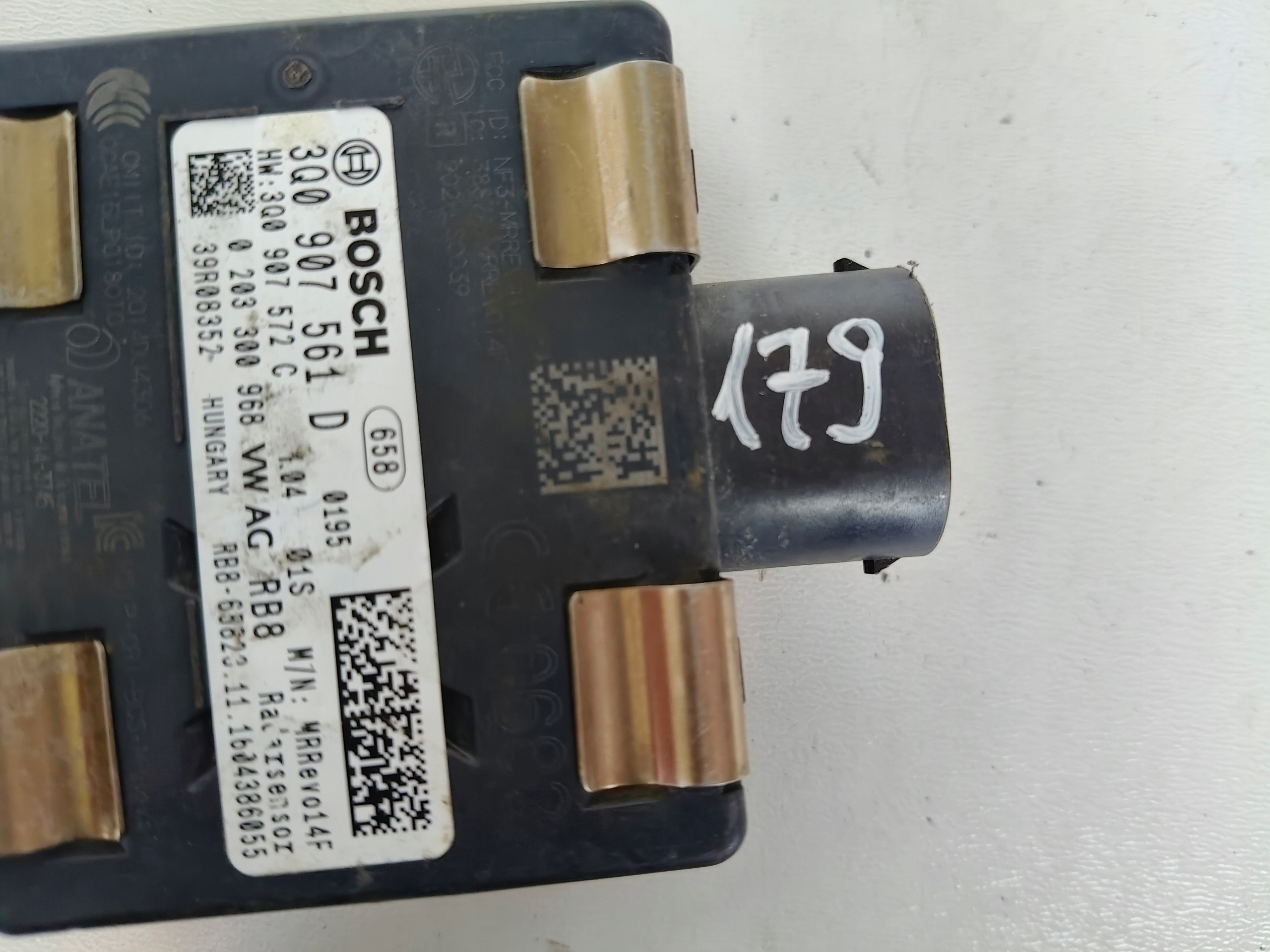 RADAR DISTRONIC ACC SENSOR VW AUDI SEAT 3Q0907561D