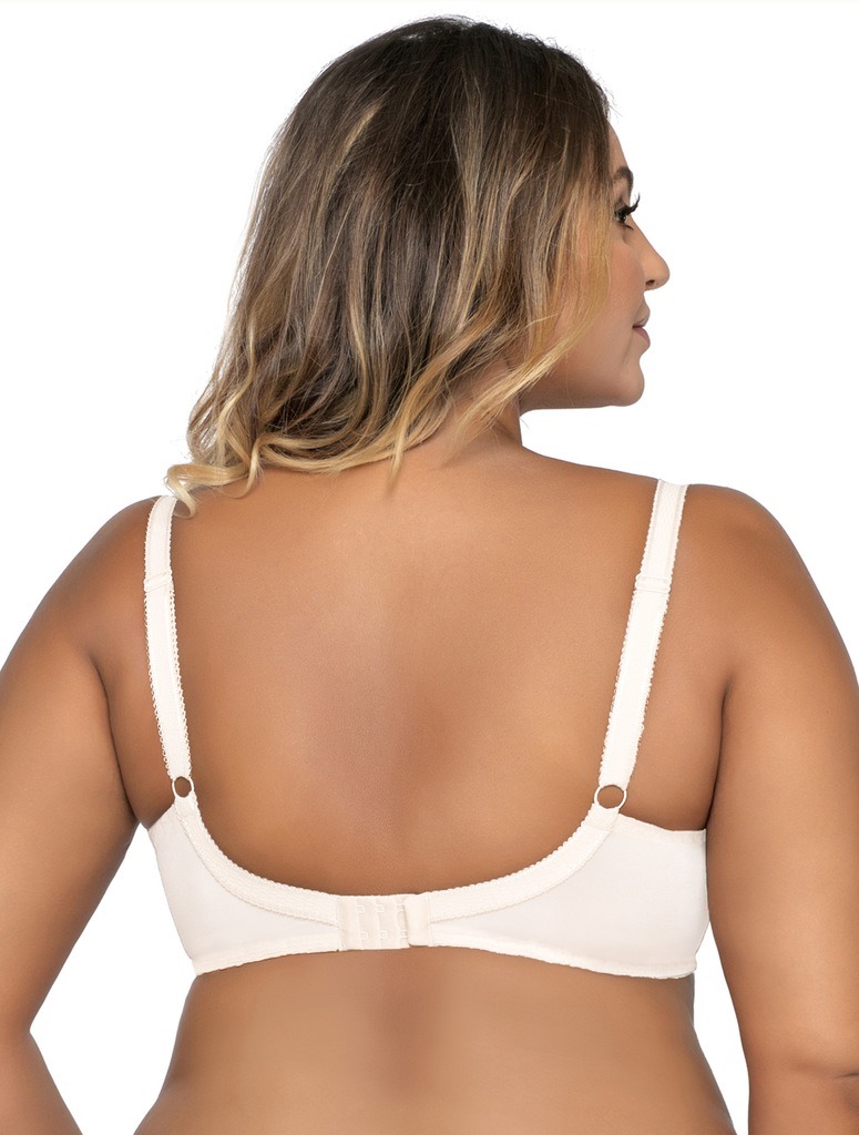 Koronkowy Biustonosz AVA AV-1396 soft biały 85H Model AV 1396